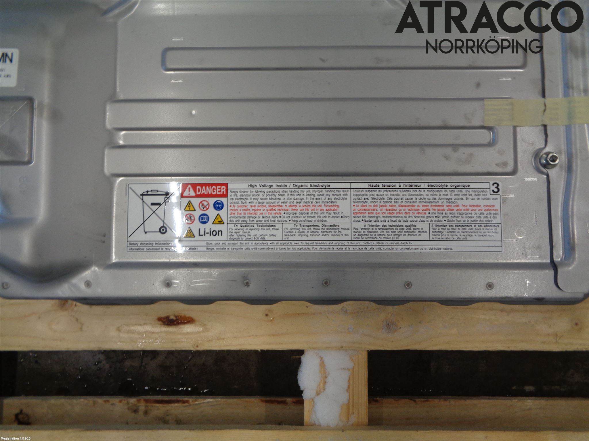 Toyota YARIS XP21 20- Batteri Högspänning
