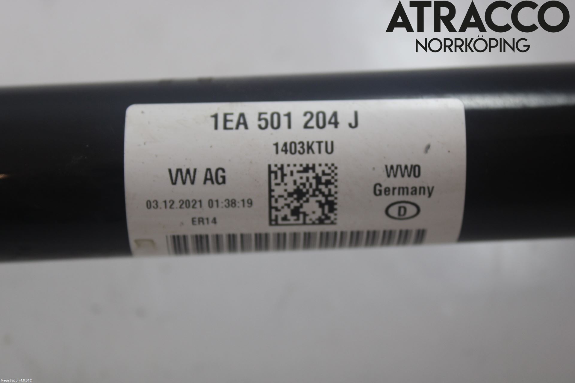 Volkswagen VW ID.4 21- Drivaxel Bak Höger