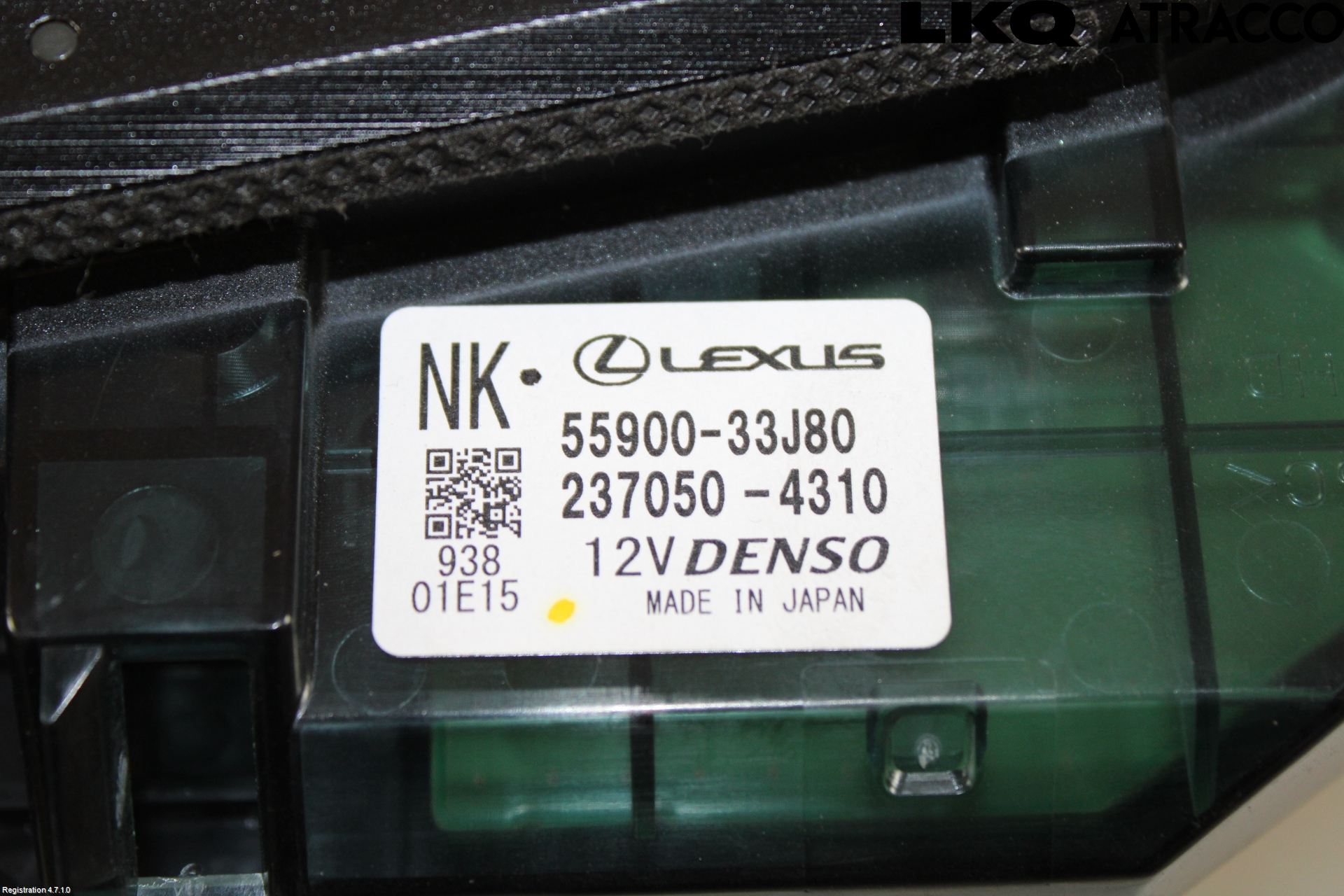 Lexus ES 250/300/330 Värmereglage