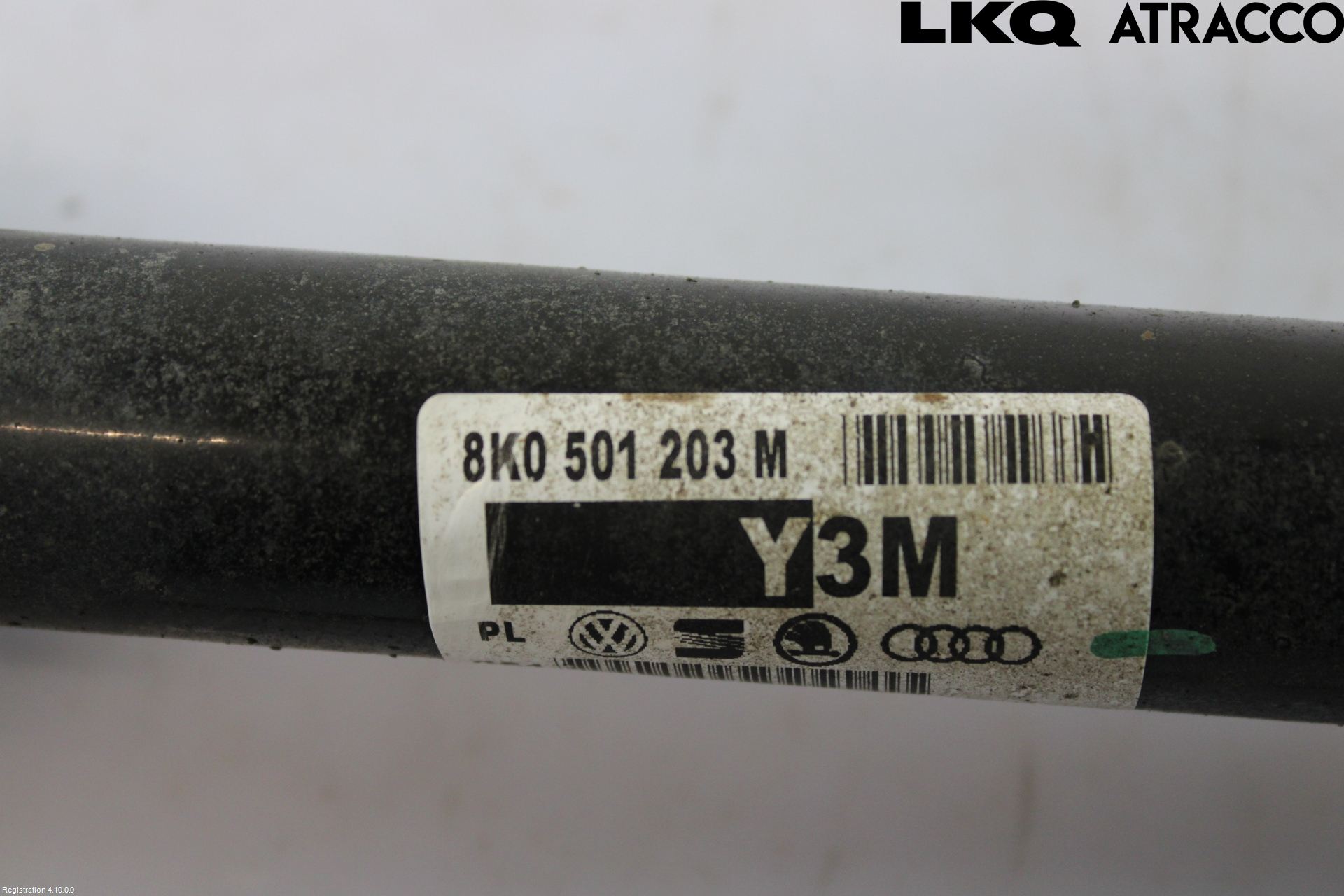 Audi A4 ALLROAD 09-16 Drivaxel Bak Höger