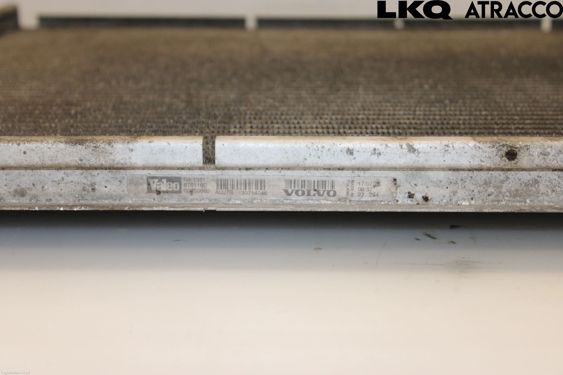 Volvo V70 05-08 Kylare Man