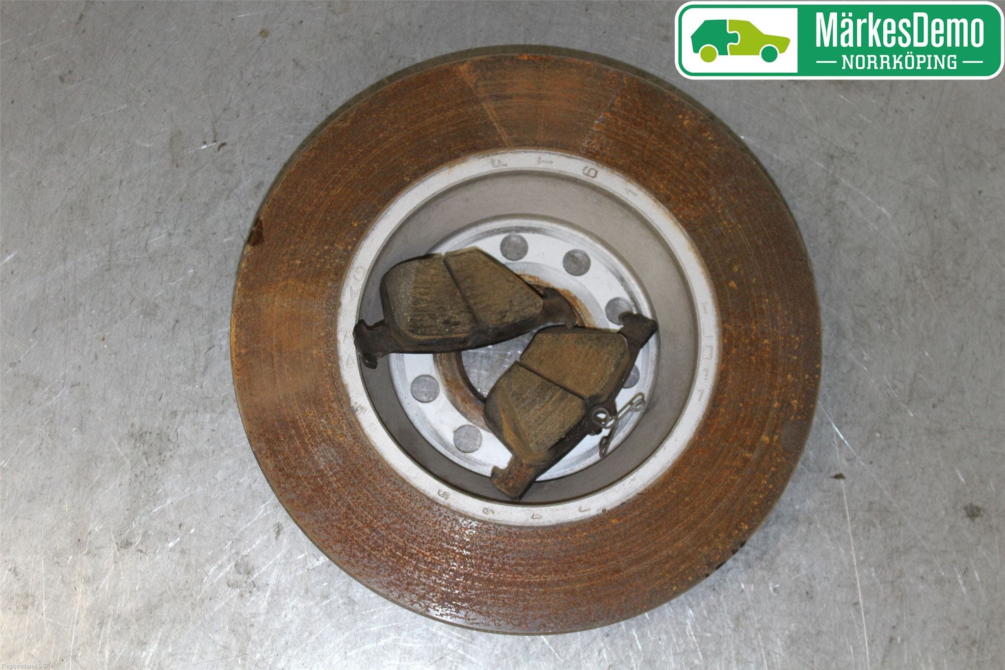 Skoda SUPERB 16-24 Bromsskiva Bak