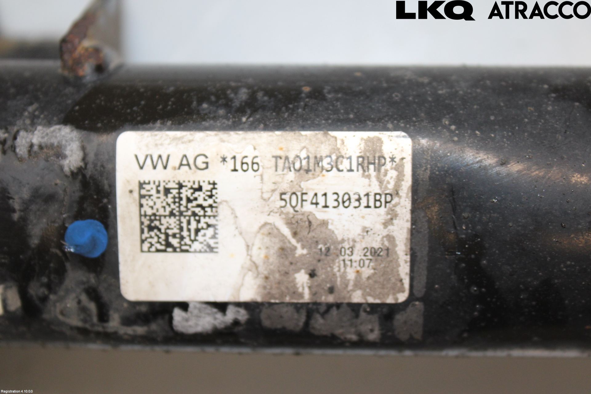 Volkswagen VW TIGUAN 16-24 Fjäderben Fram Höger