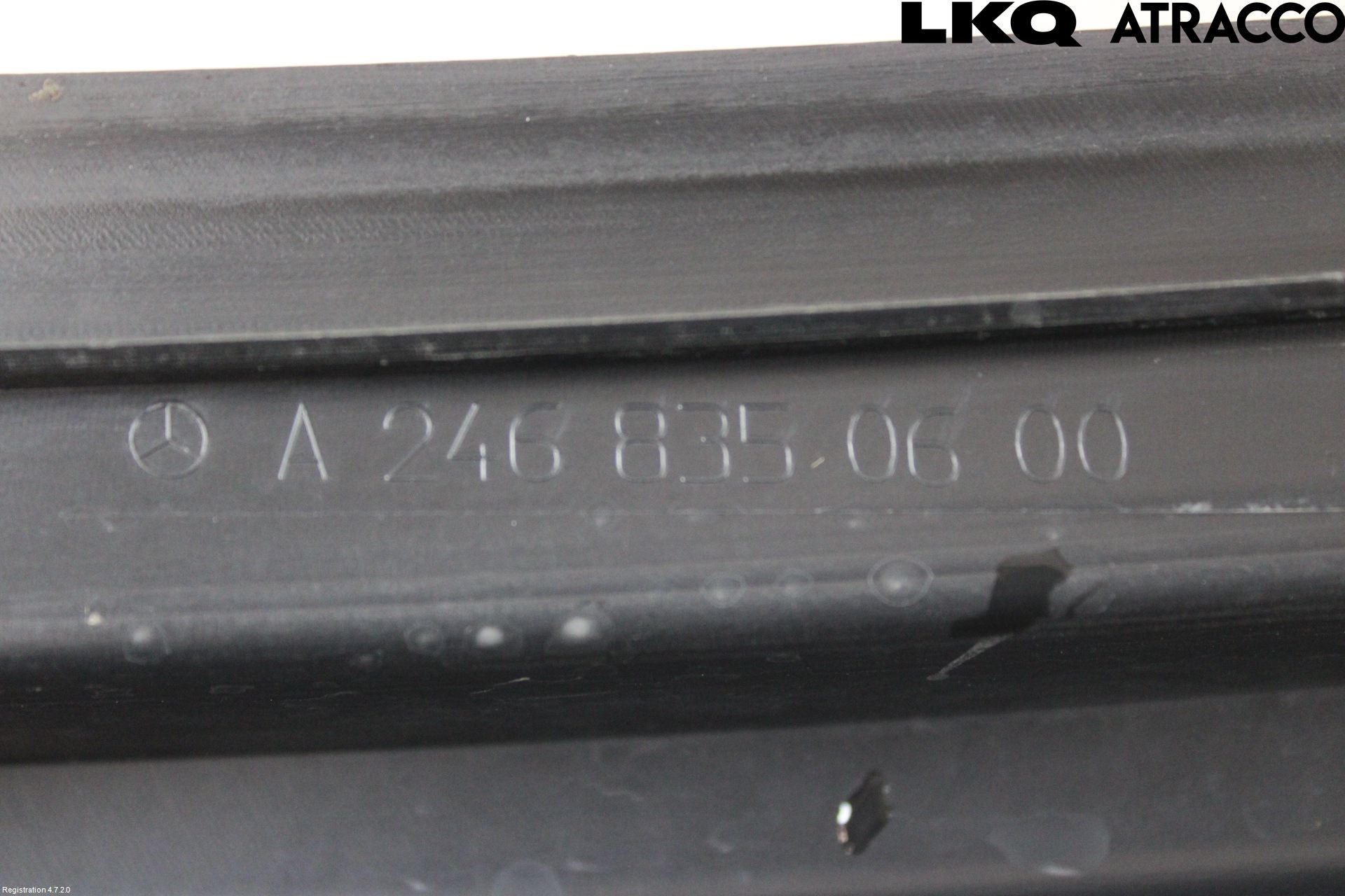 Mercedes-Benz MB B-KLASS (W246/W242) 12-19 Torpedplåt-Torpedplast