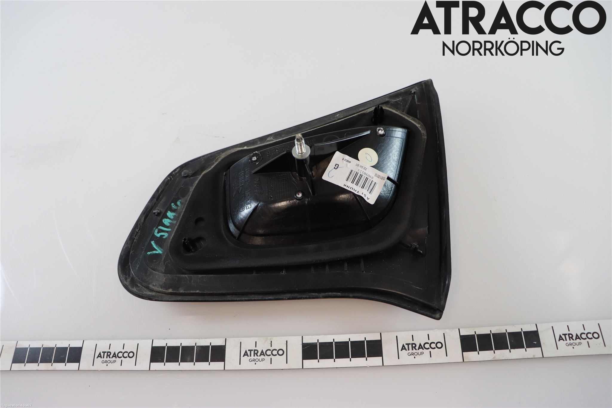 Citroen C3 10-17 Bakljus Lucka Vä