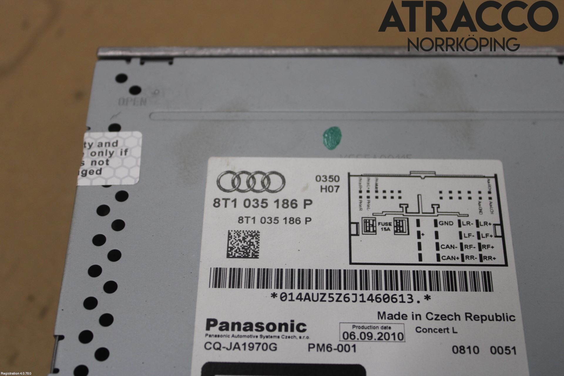 Audi A4/S4 08-11 Cd Radio - Multimediapanel