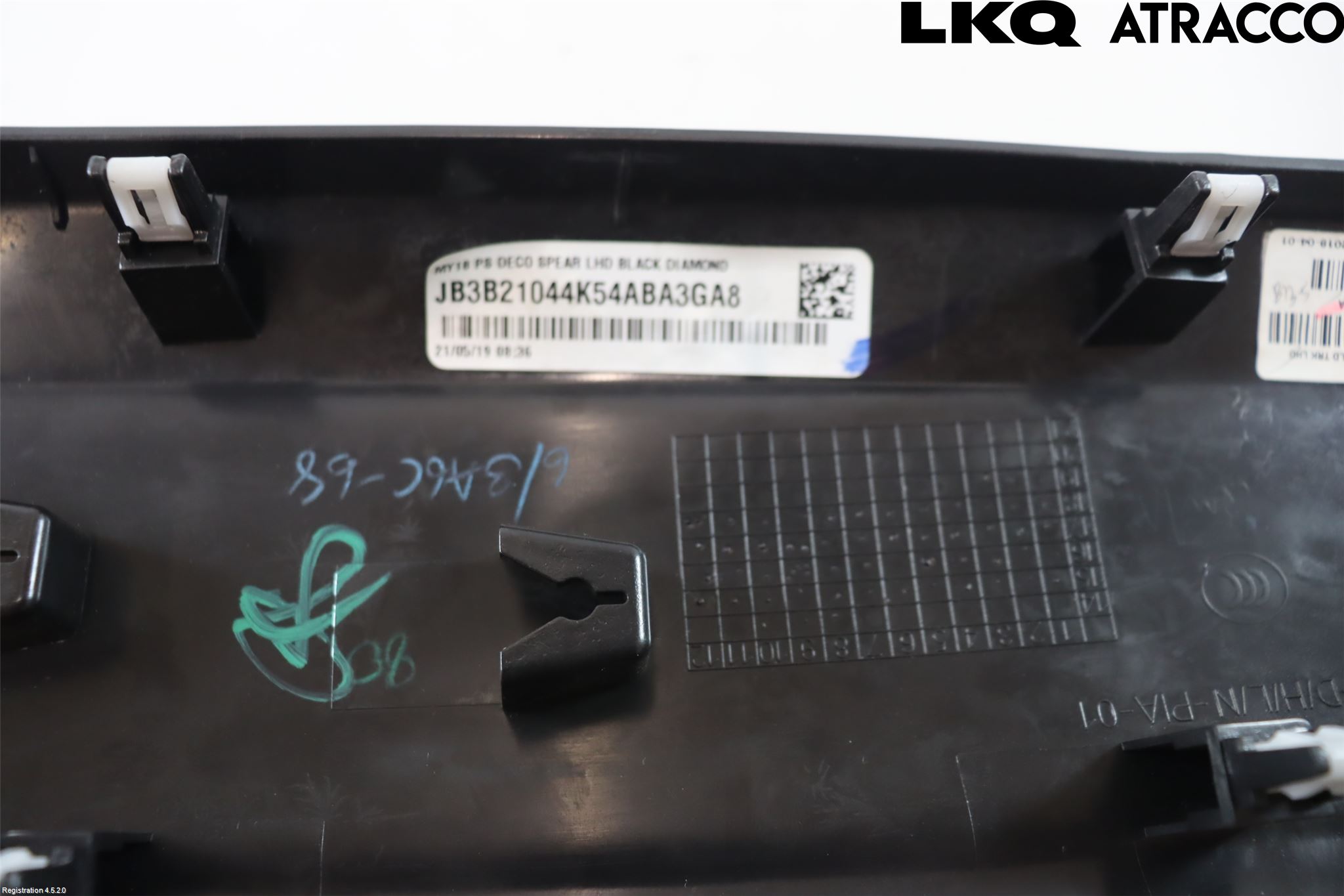 Ford RANGER EU 12-23 Instrumentbräda Inlägg-Dekorlist