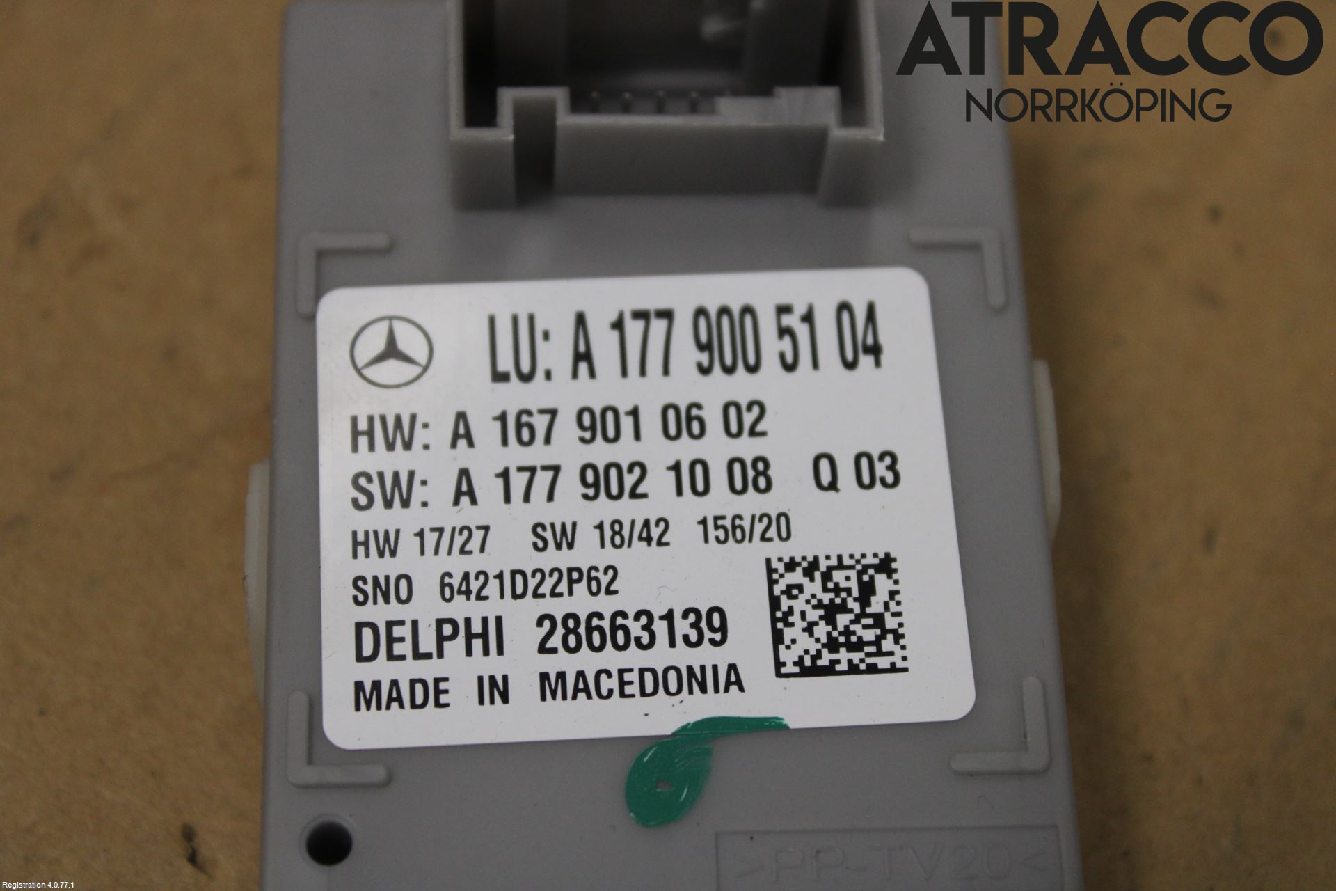 Mercedes-Benz MB A-KLASS (W177) 18- Styrenhet Övrigt