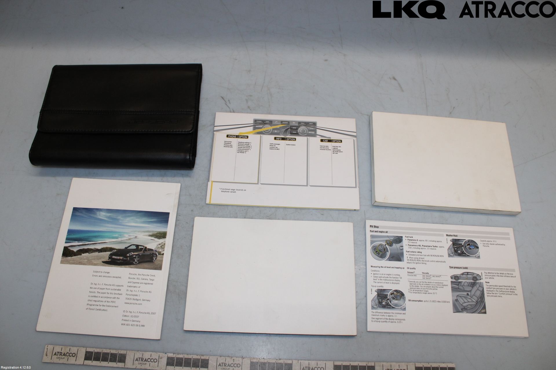 Porsche PANAMERA 09- Instruktionsbok