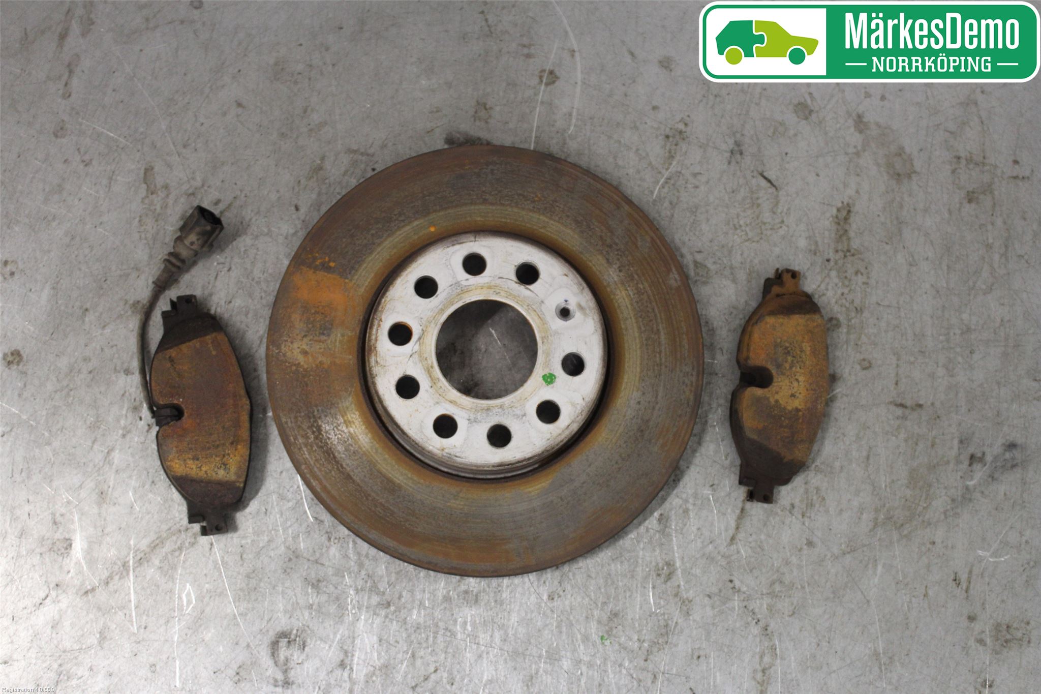 Audi A3/S3 8V 13-20 Bromsskiva Fram
