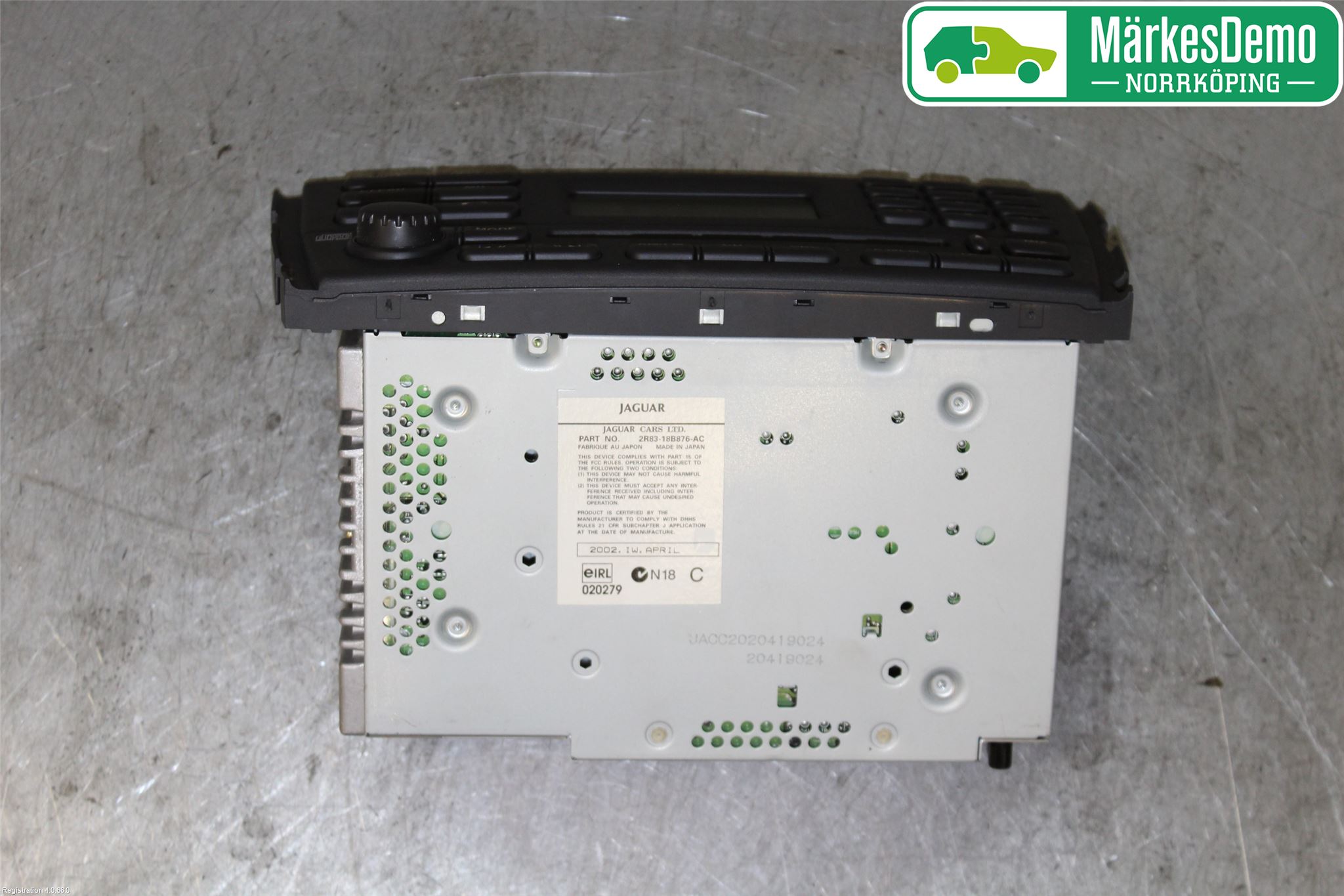 Jaguar S-TYPE Cd Radio - Multimediapanel