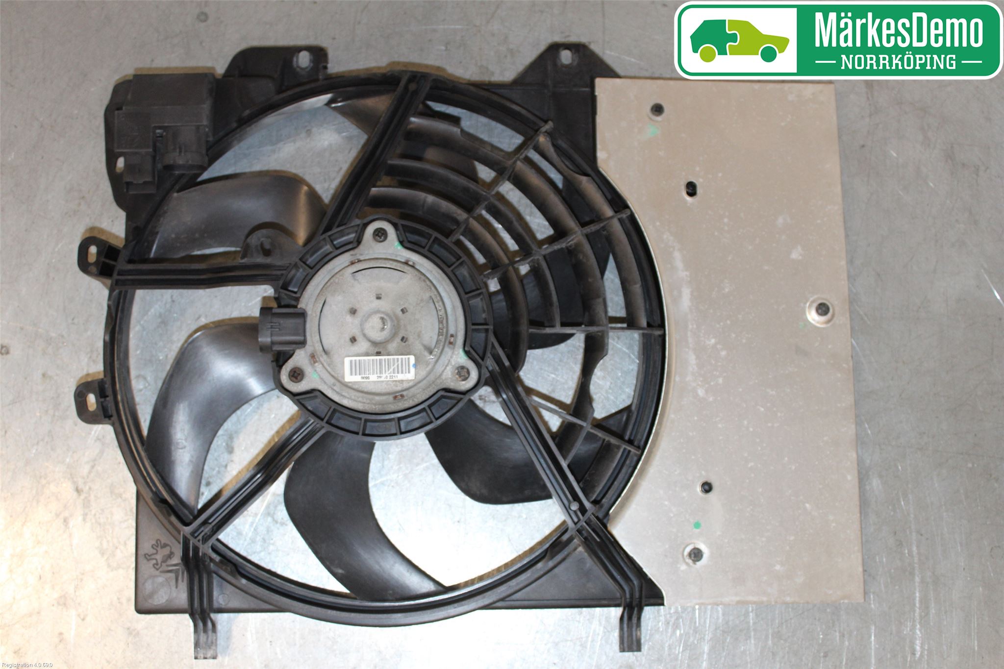 Citroen C3 10-17 Kylfläkt El