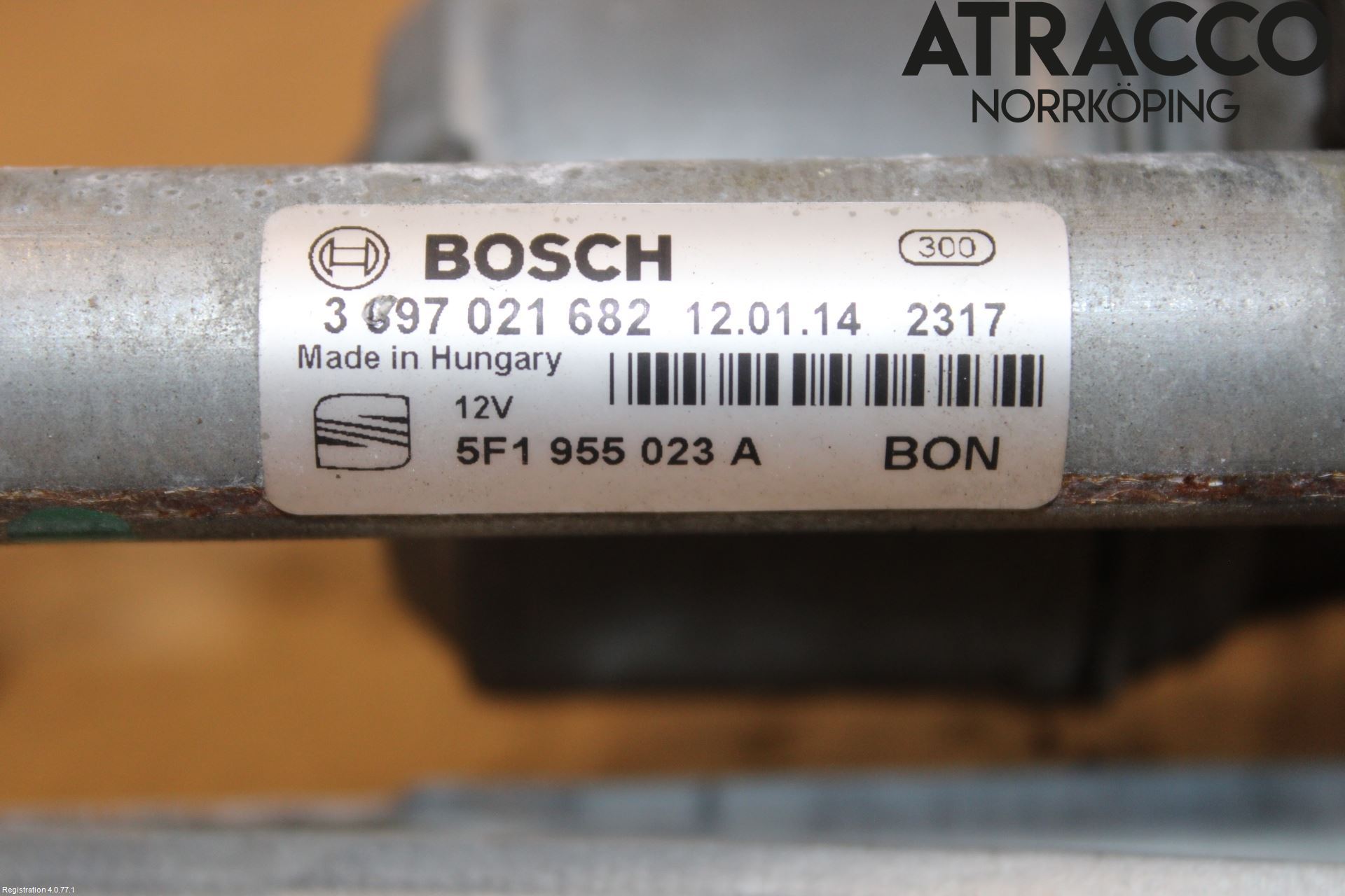 Seat LEON 13-20 Torkarmekanism Vindruta