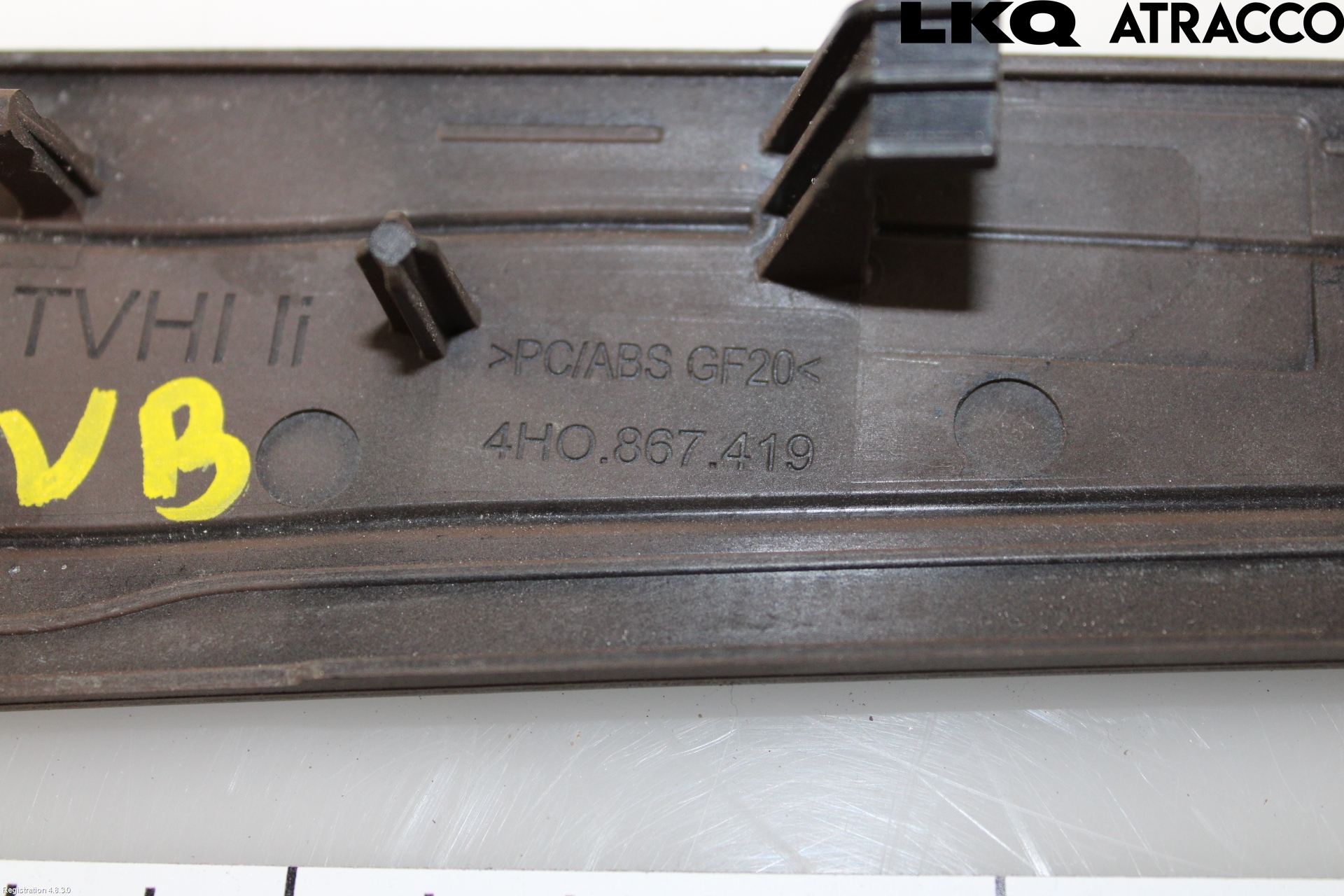 Audi A8/S8 4H 10-17 Dörrklädsel Inlägg-List Vä