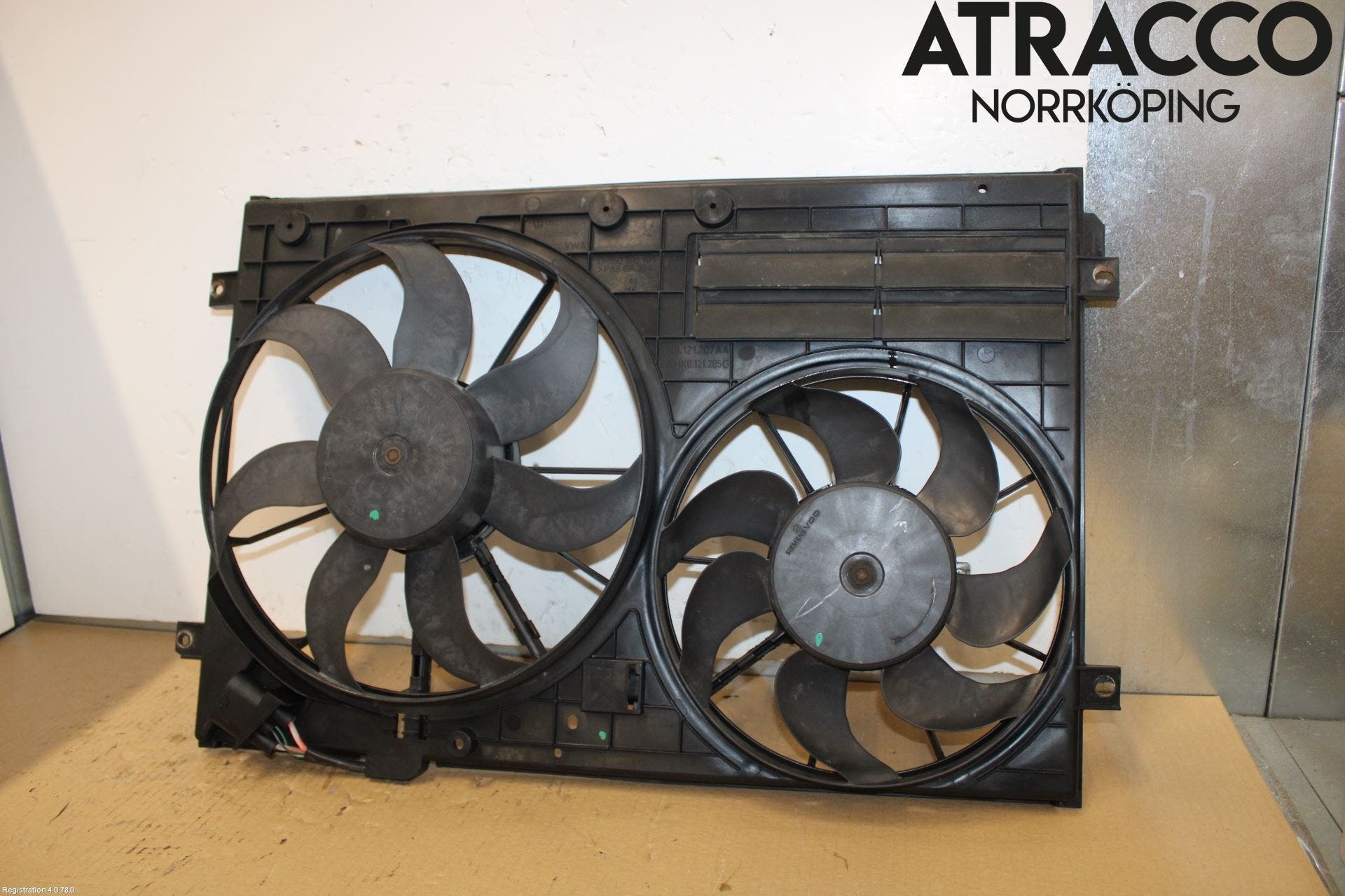 Audi A3/S3 05-13 Kylfläkt El