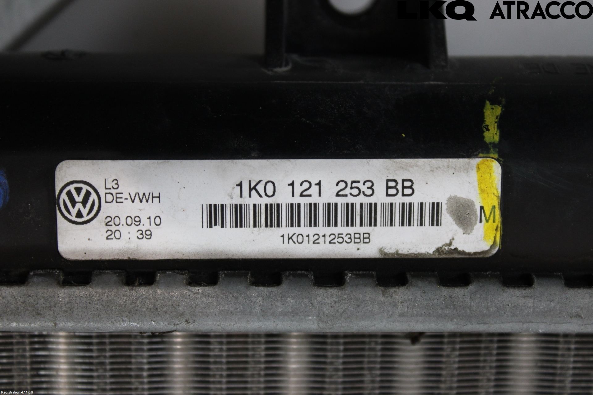 Volkswagen VW GOLF VI 09-13 Kylare Aut