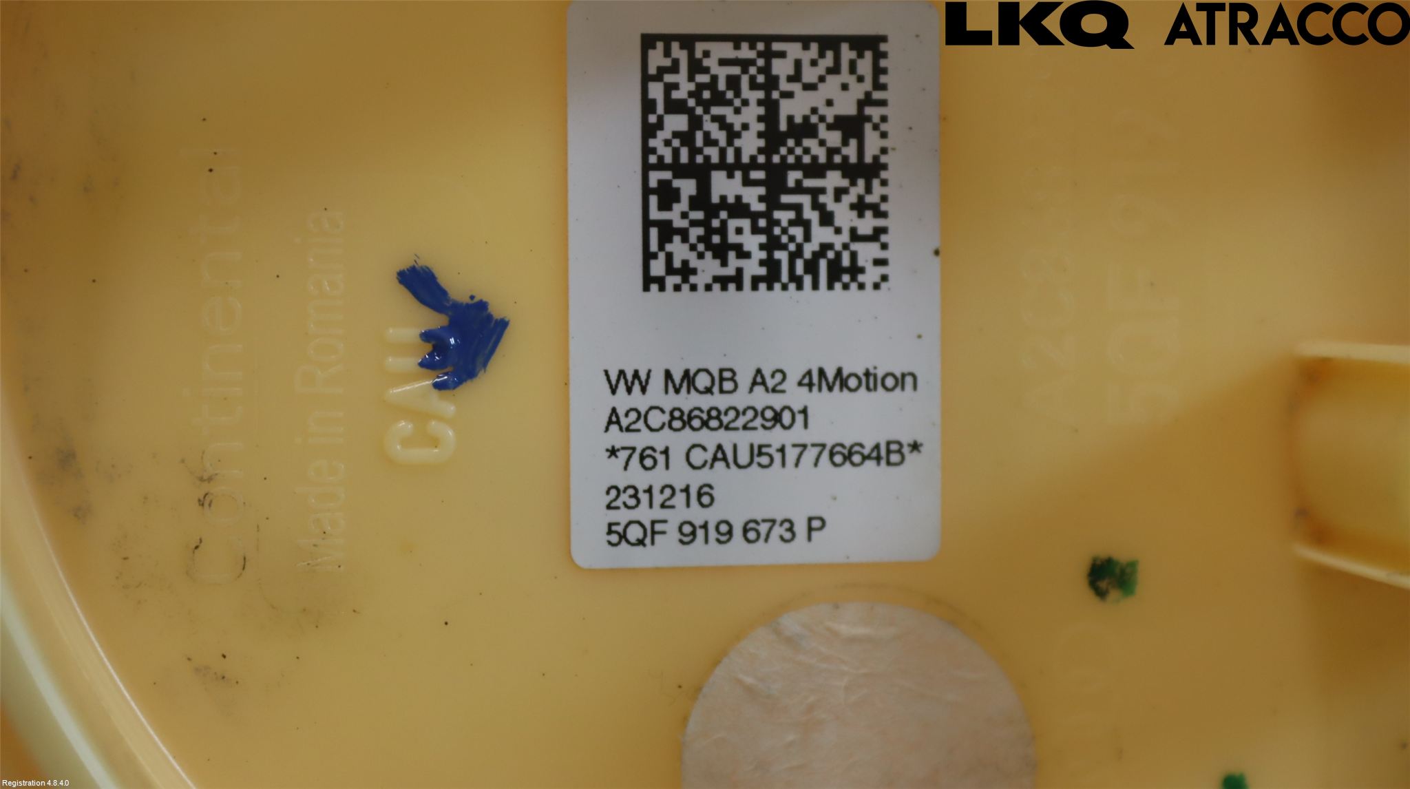 Volkswagen VW TIGUAN 16-24 Givare Tank