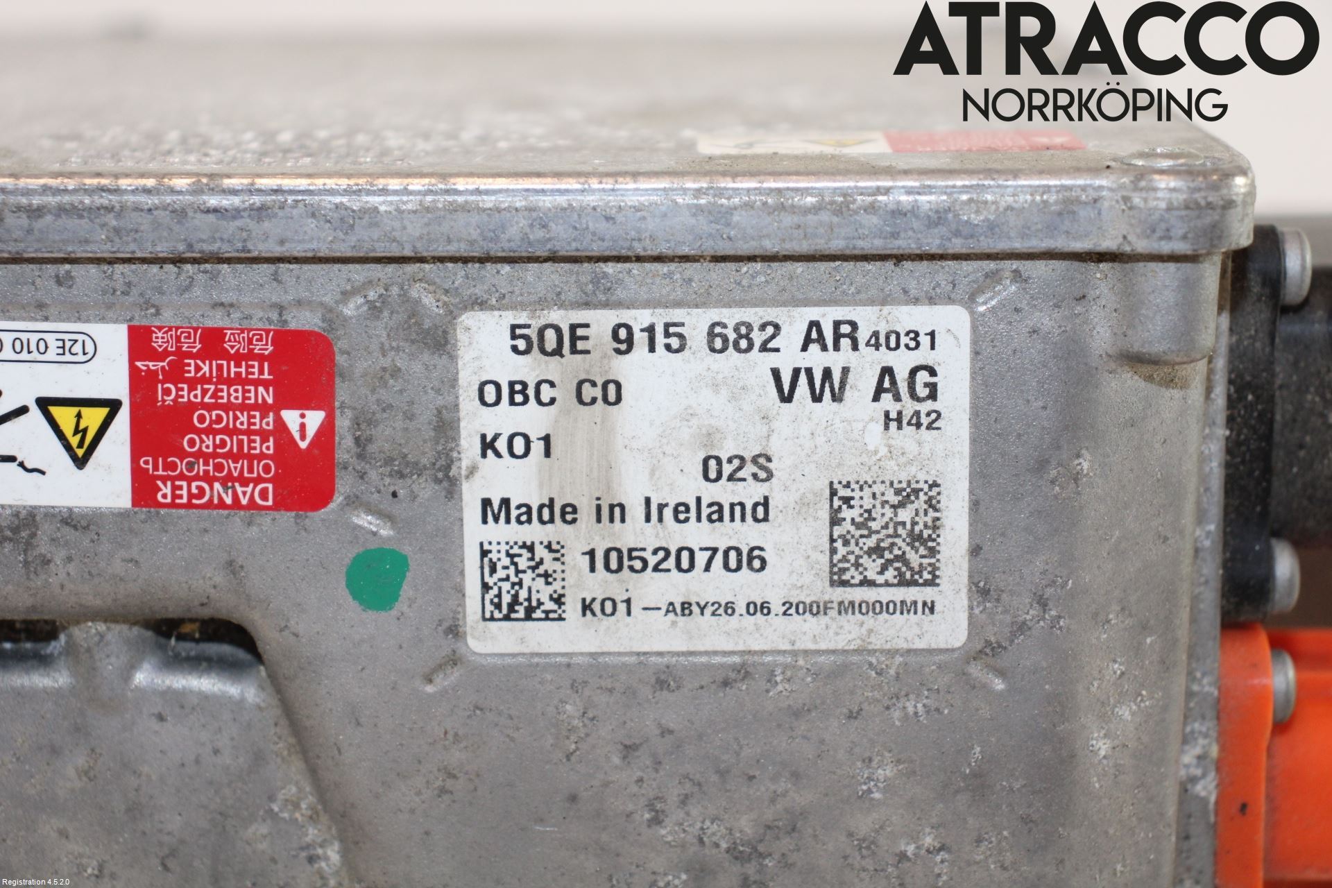 Volkswagen VW PASSAT 20-24 Batteriladdare Högspänning
