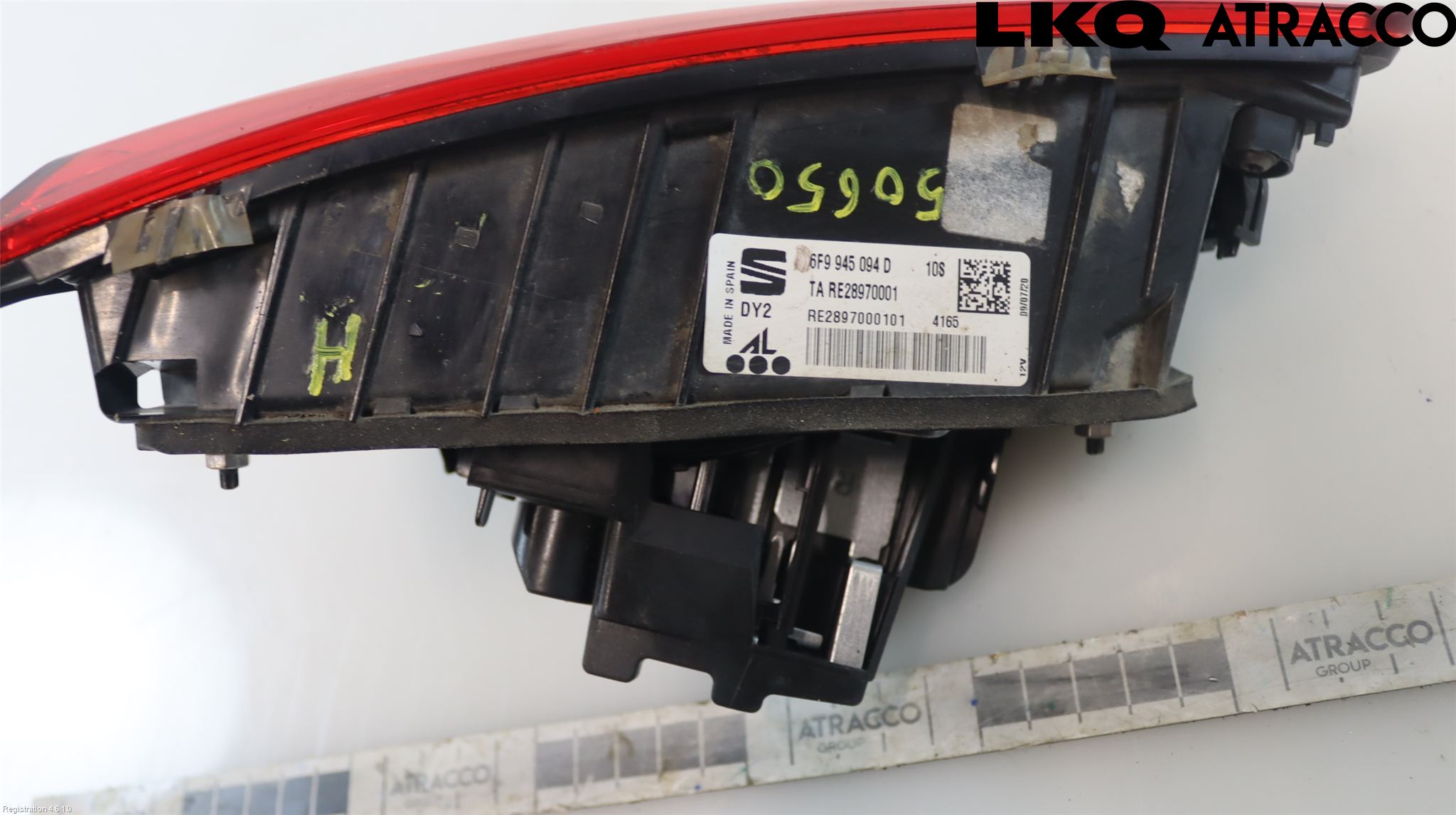 Seat ARONA Bakljus Lucka Hö