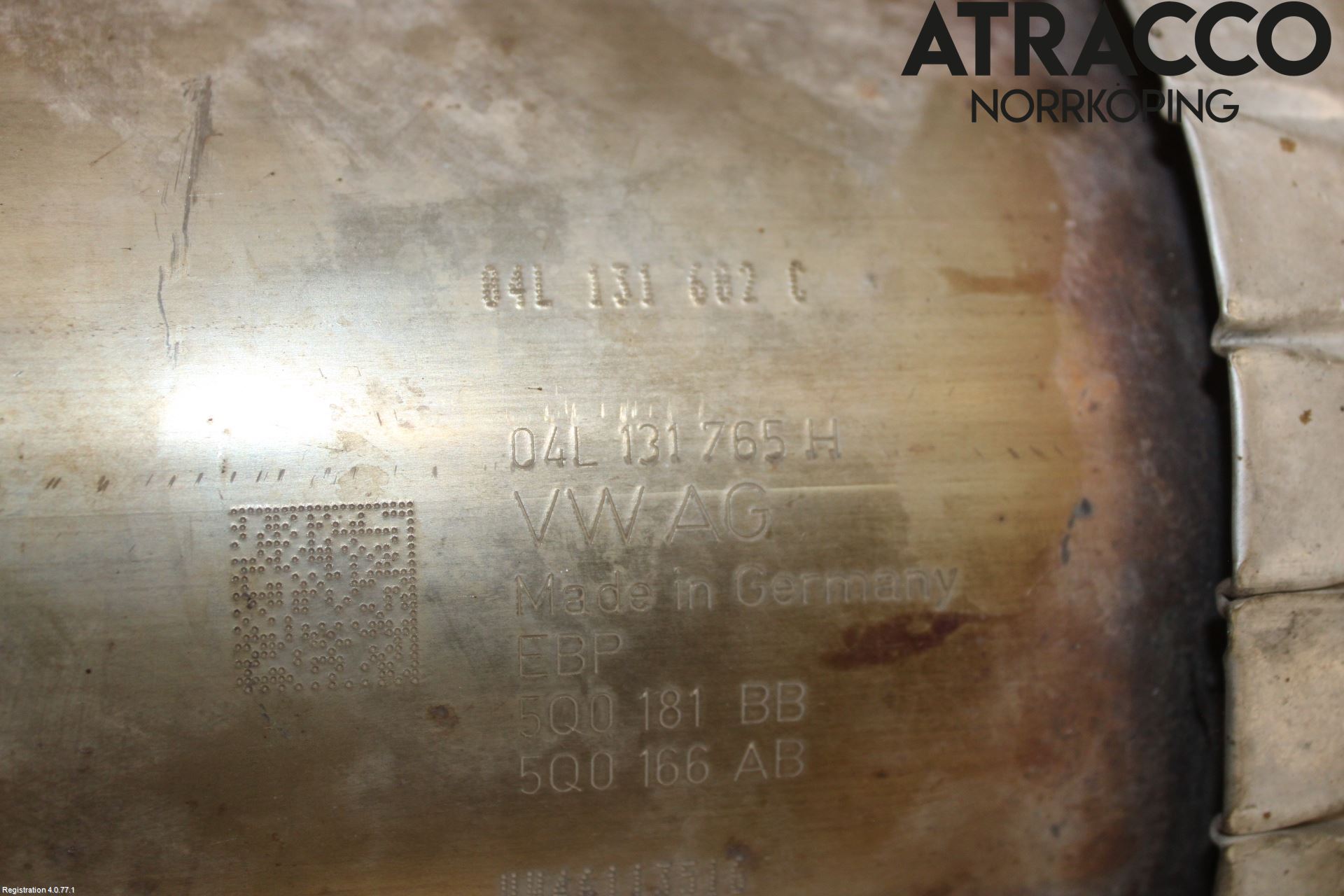 Volkswagen VW GOLF / E-GOLF VII 13-20 Katalysator