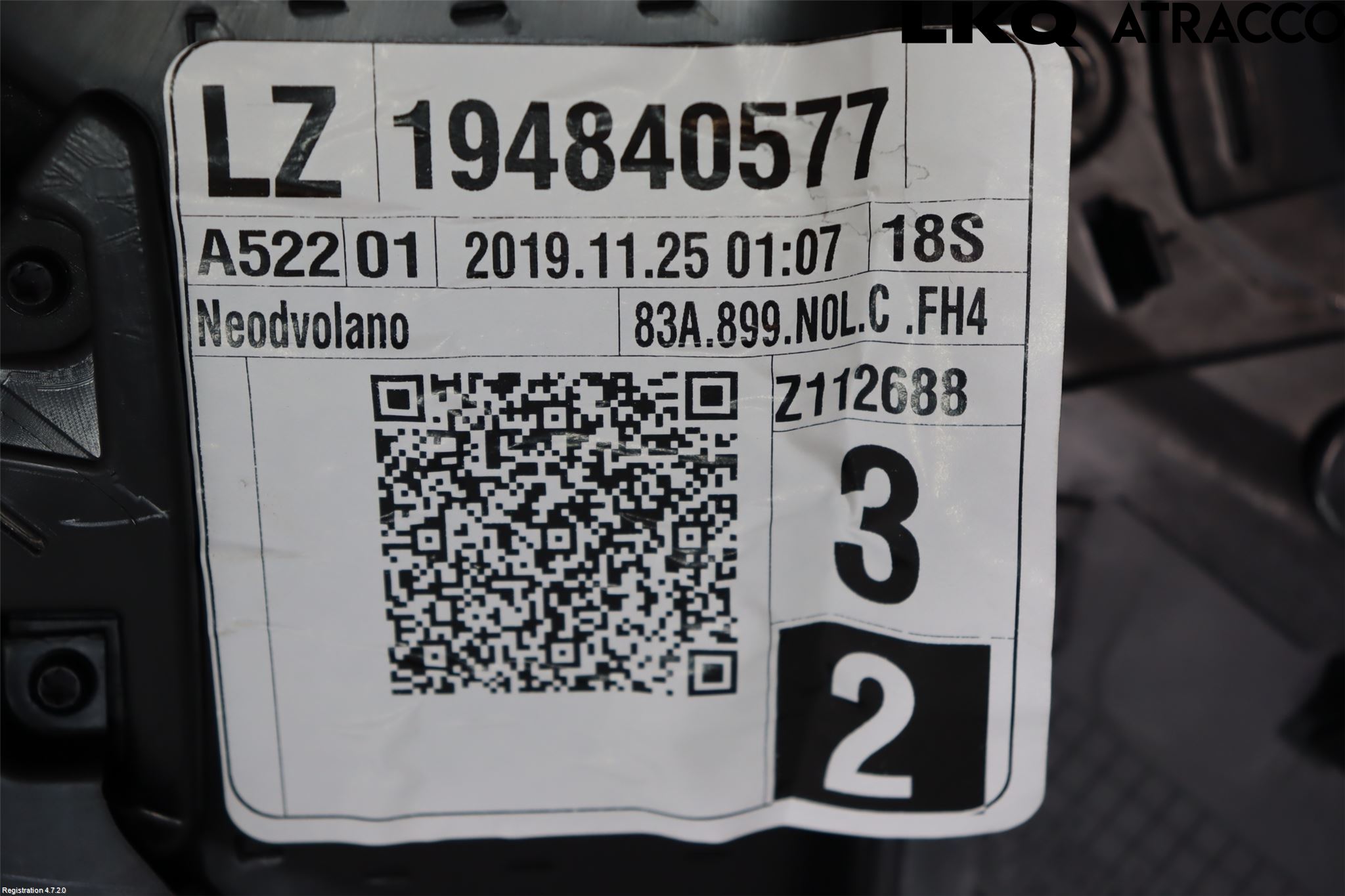 Audi Q3 F3 19- Dörrklädsel Vä