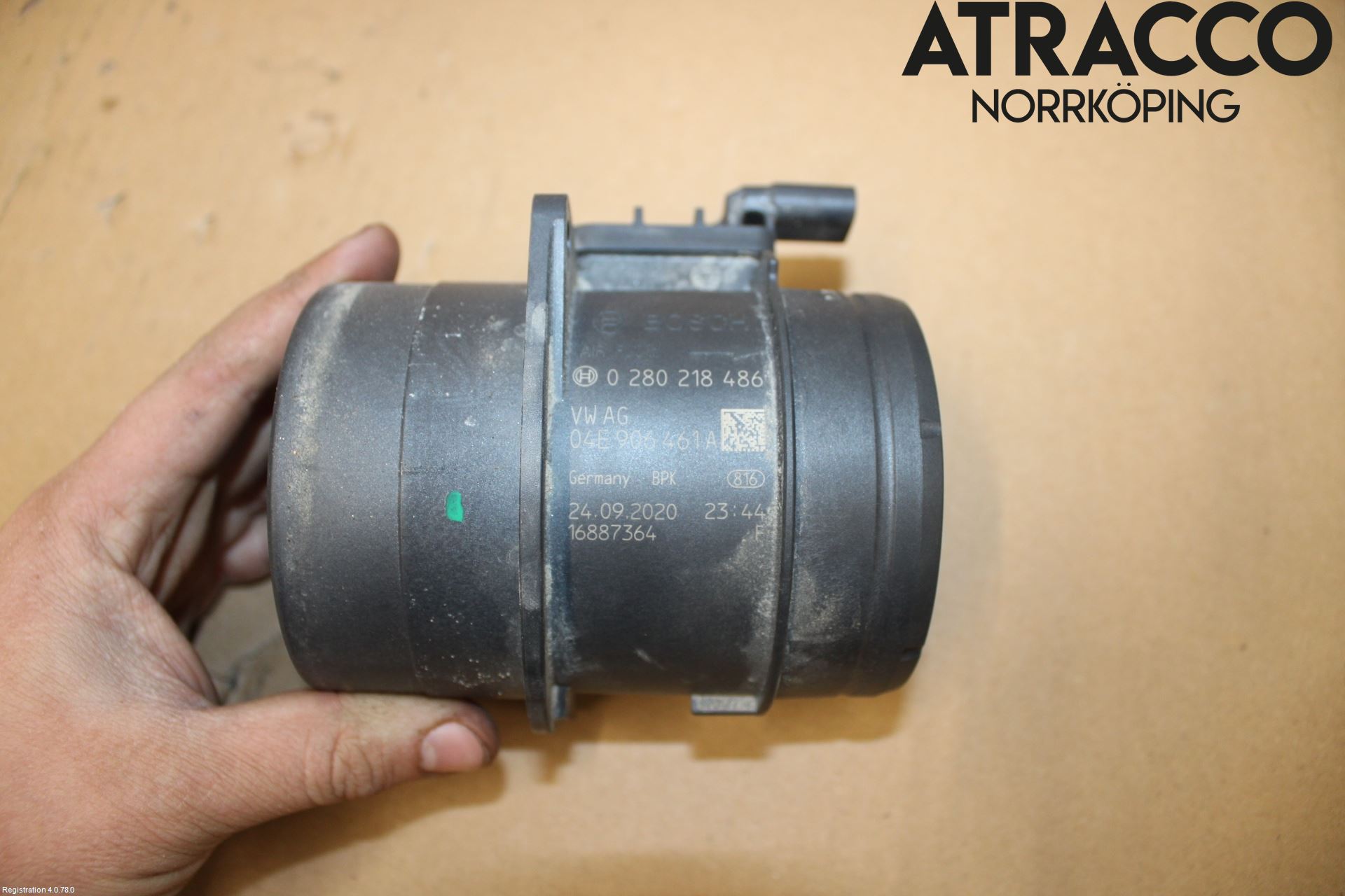 Audi A6 F2/C8 19- Injluftmassamätare