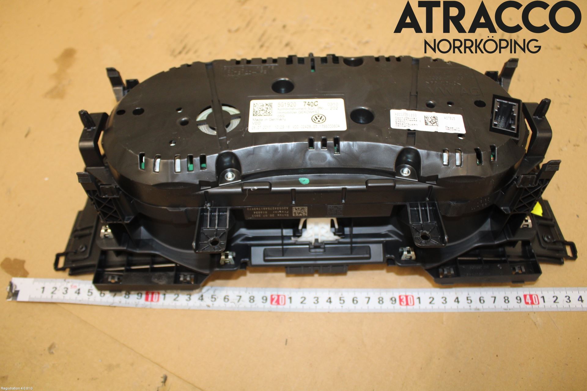 Volkswagen VW GOLF / E-GOLF VII 13-20 Instrument Komb