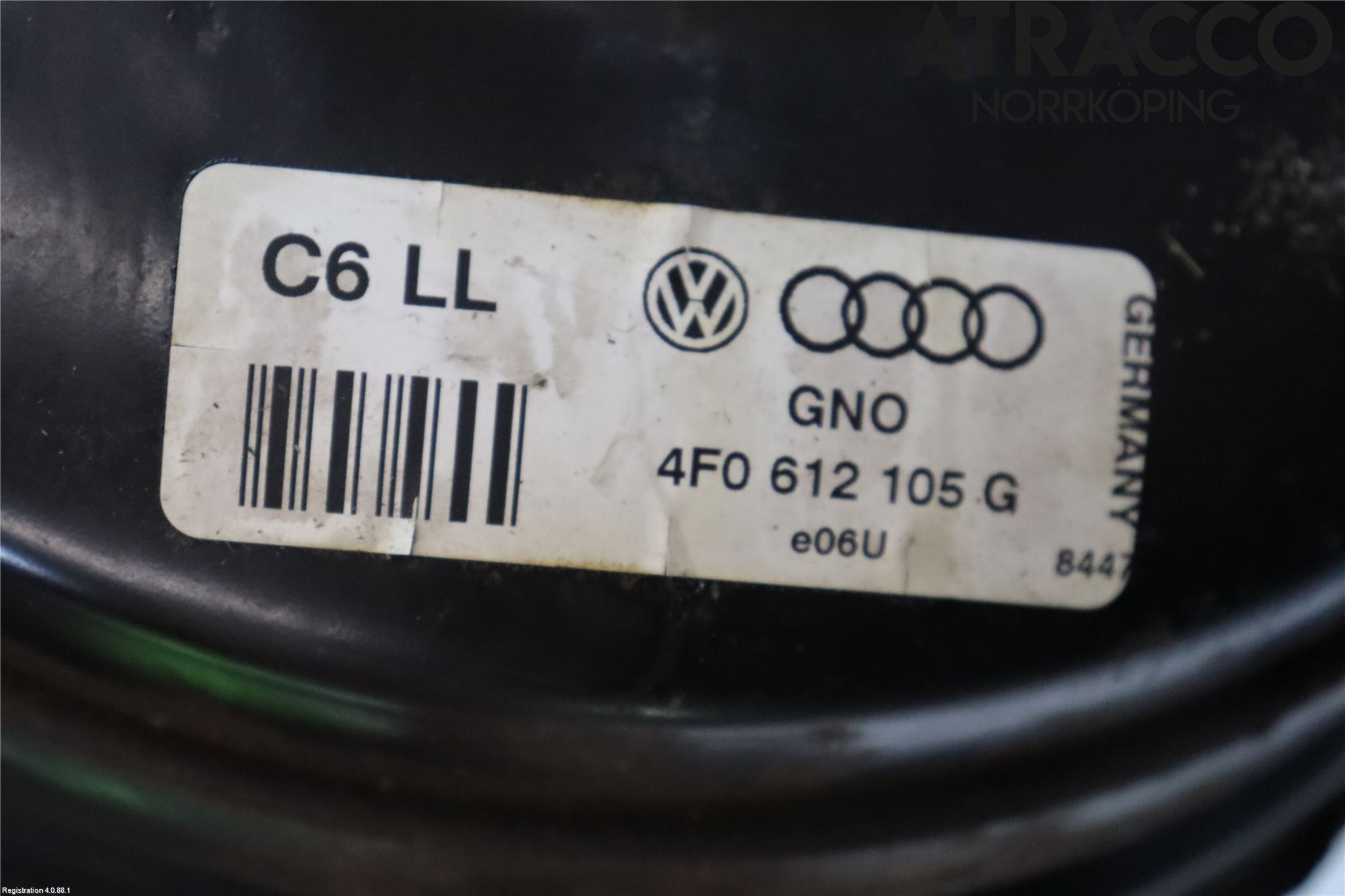 Audi A6/S6     05-11 Bromsservo