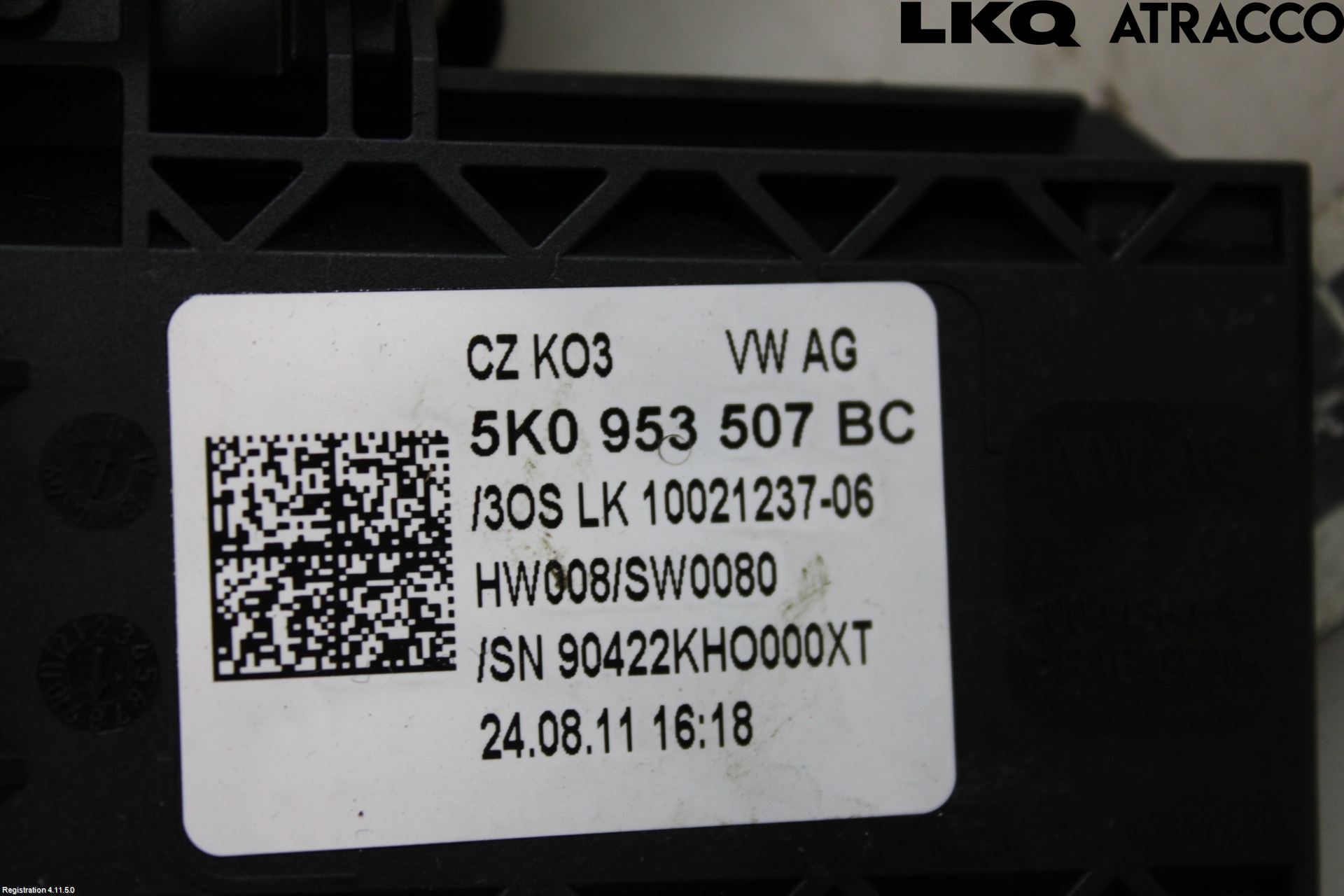 Volkswagen VW GOLF VI 09-13 Spakcentral