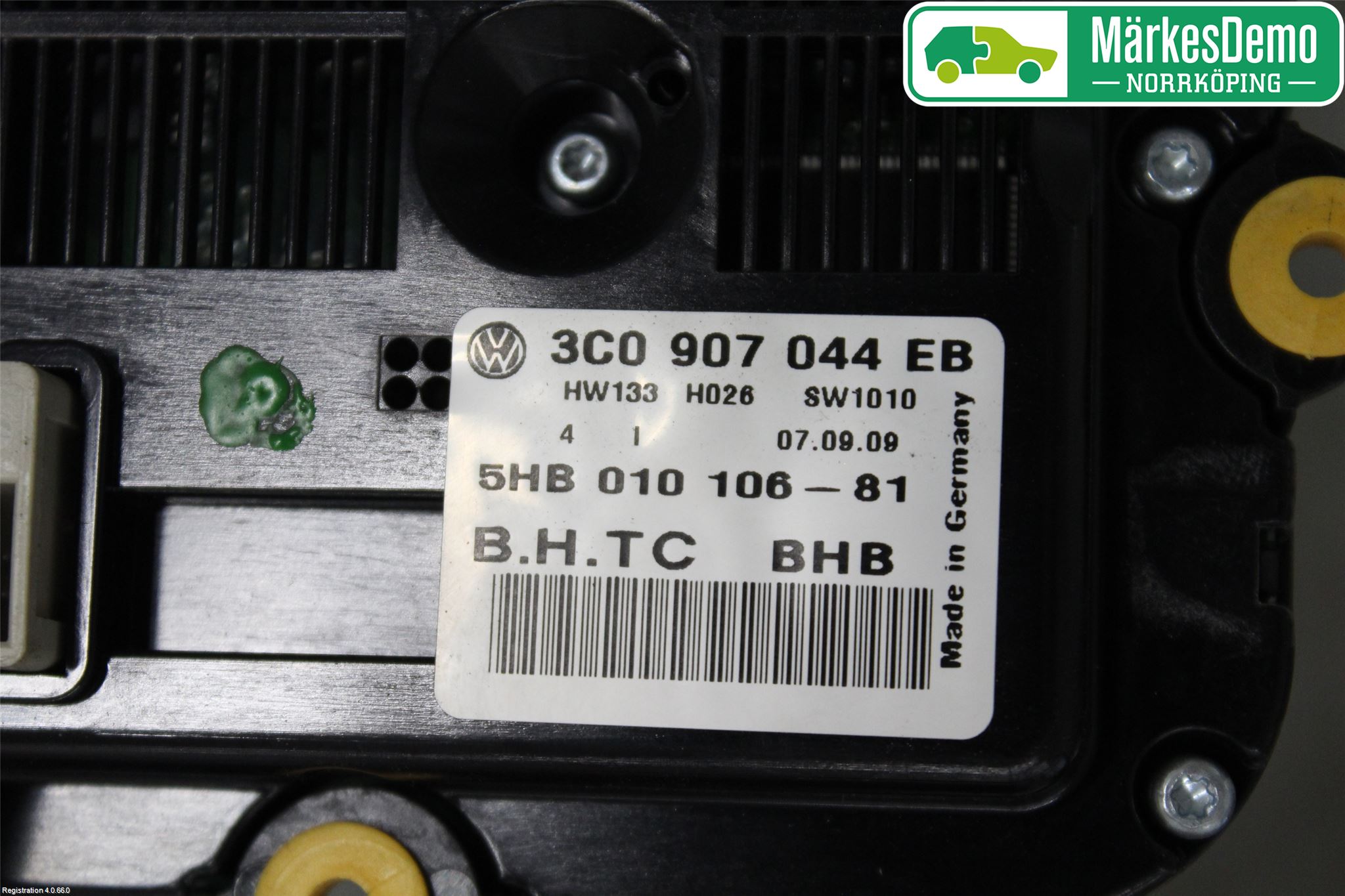 Volkswagen VW PASSAT 05-11 Värmereglage