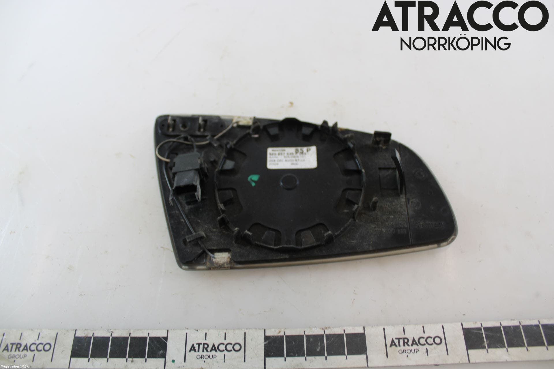 Audi A3/S3 05-13 Spegelglas Vä