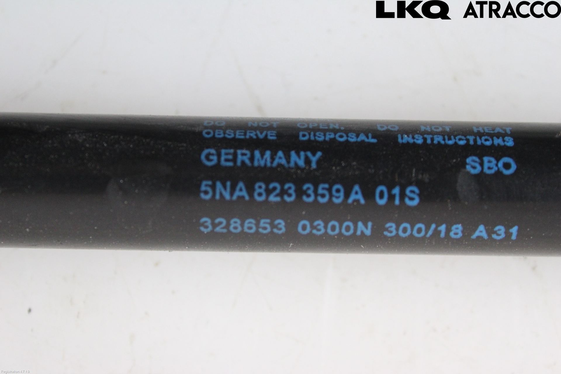 Volkswagen VW TIGUAN 16-24 Gasfjäder Motorhuv
