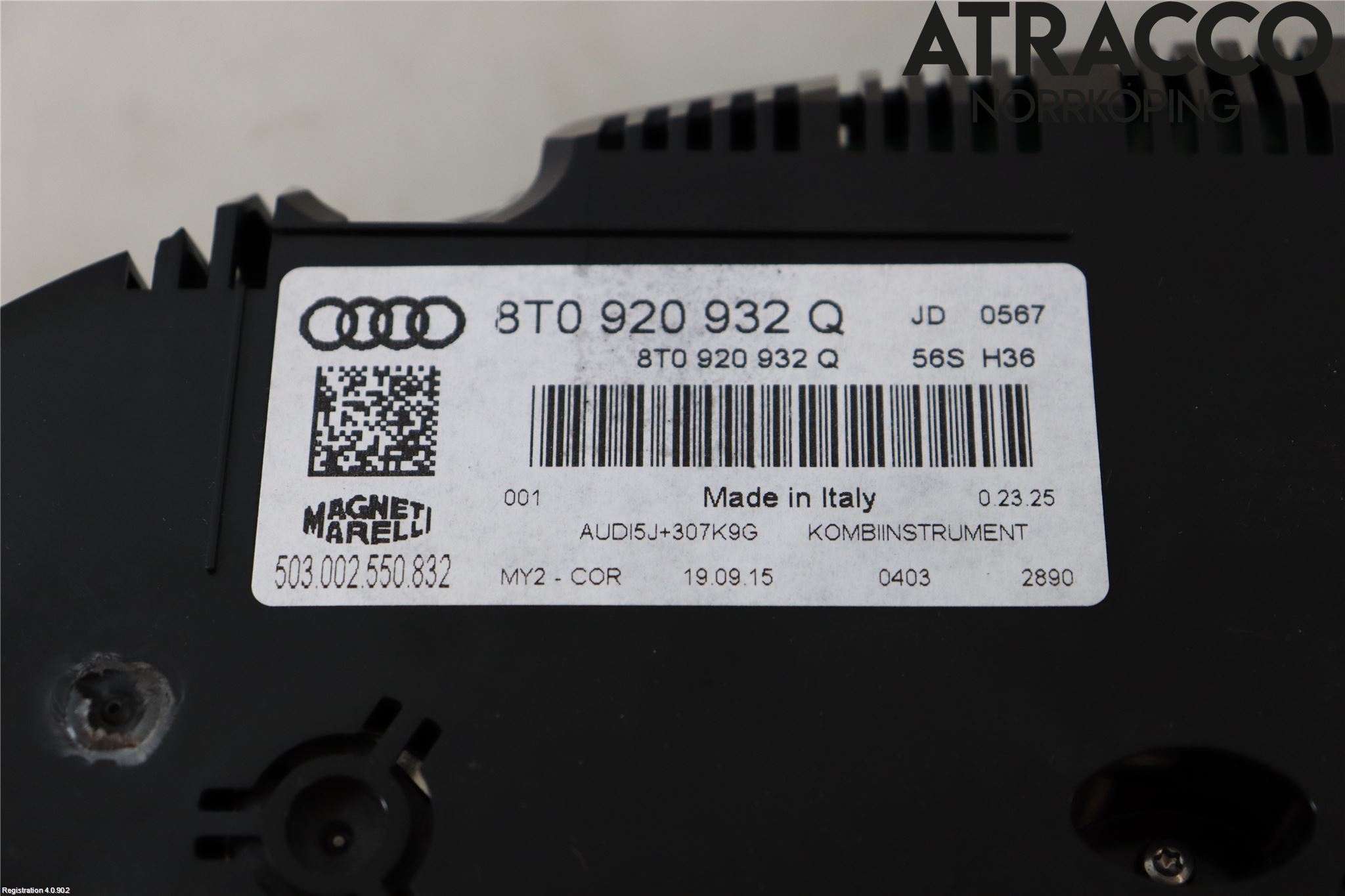 Audi A5 07-16 Instrument Komb