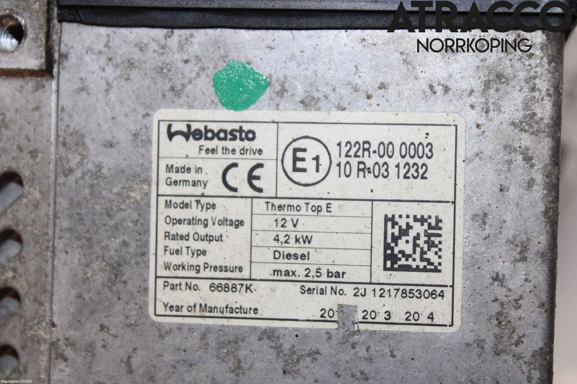 Peugeot PARTNER 08-15 Dieselvärmare