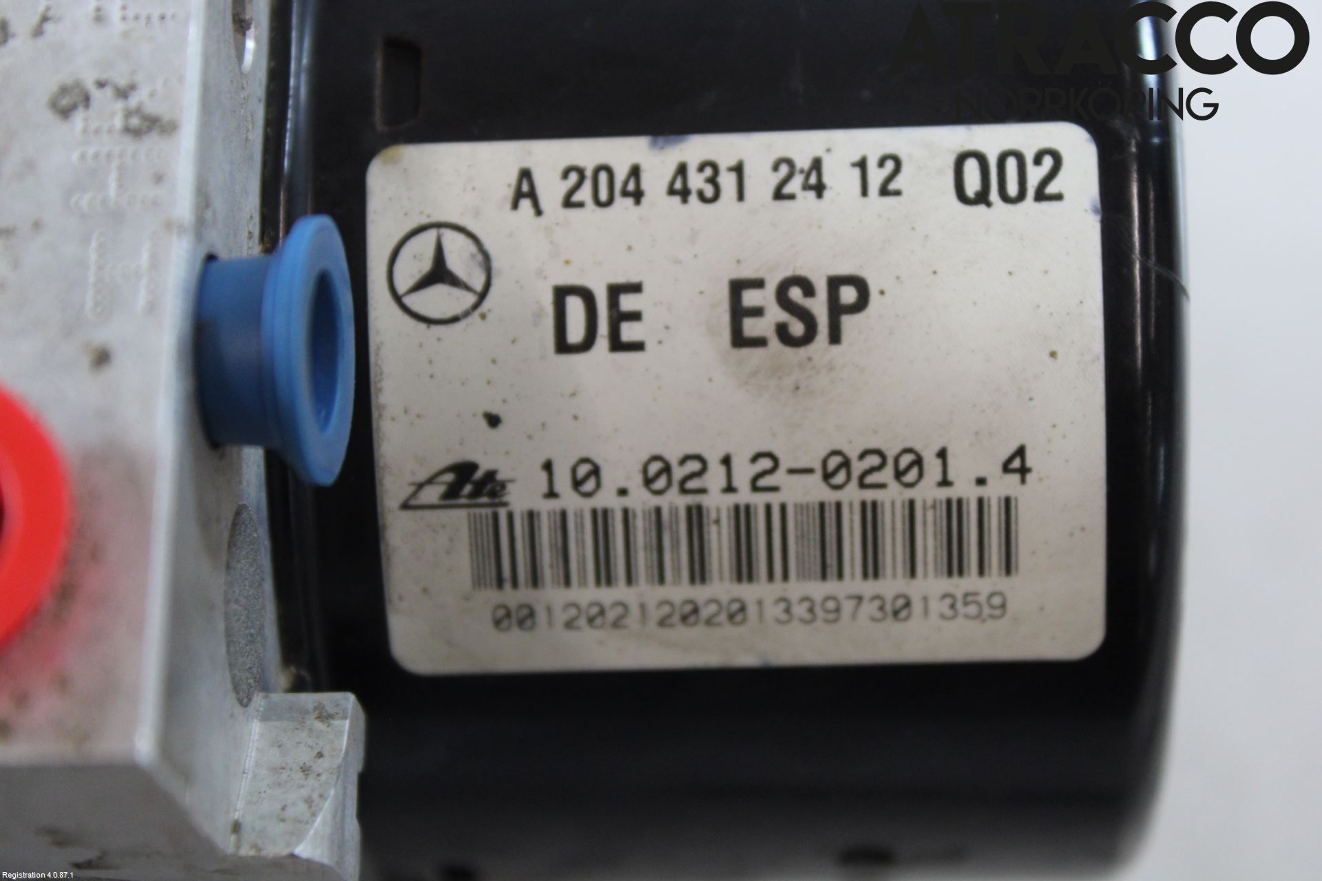 Mercedes-Benz MB C-KLASS (W204) 07-15 Abs Hydraulaggregat