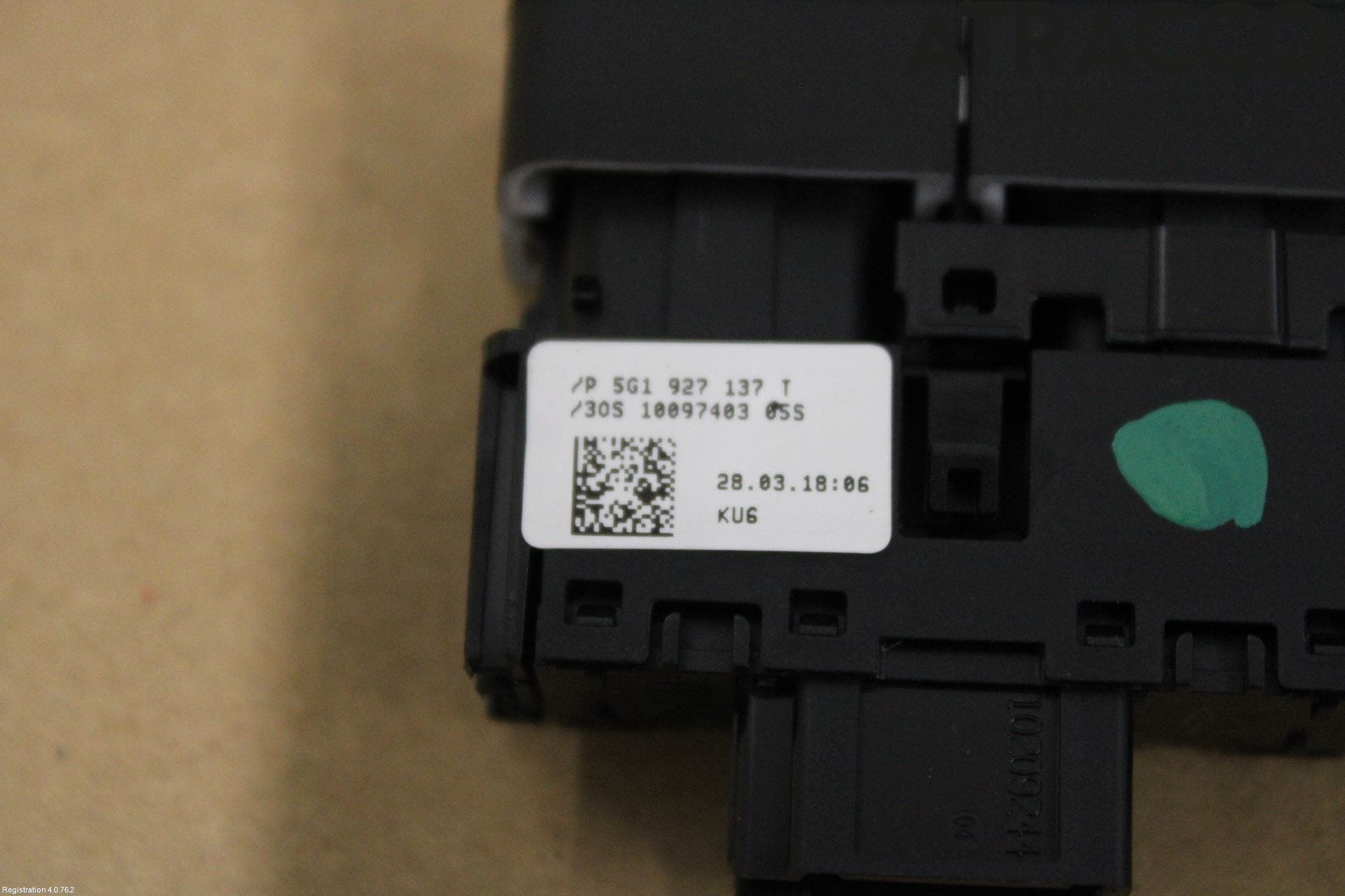 Volkswagen VW GOLF / E-GOLF VII 13-20 Strömställare Övrigt