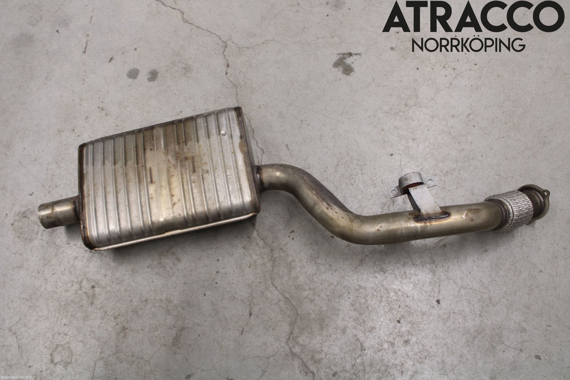 Audi A5 17- Avgas Mellandämpare