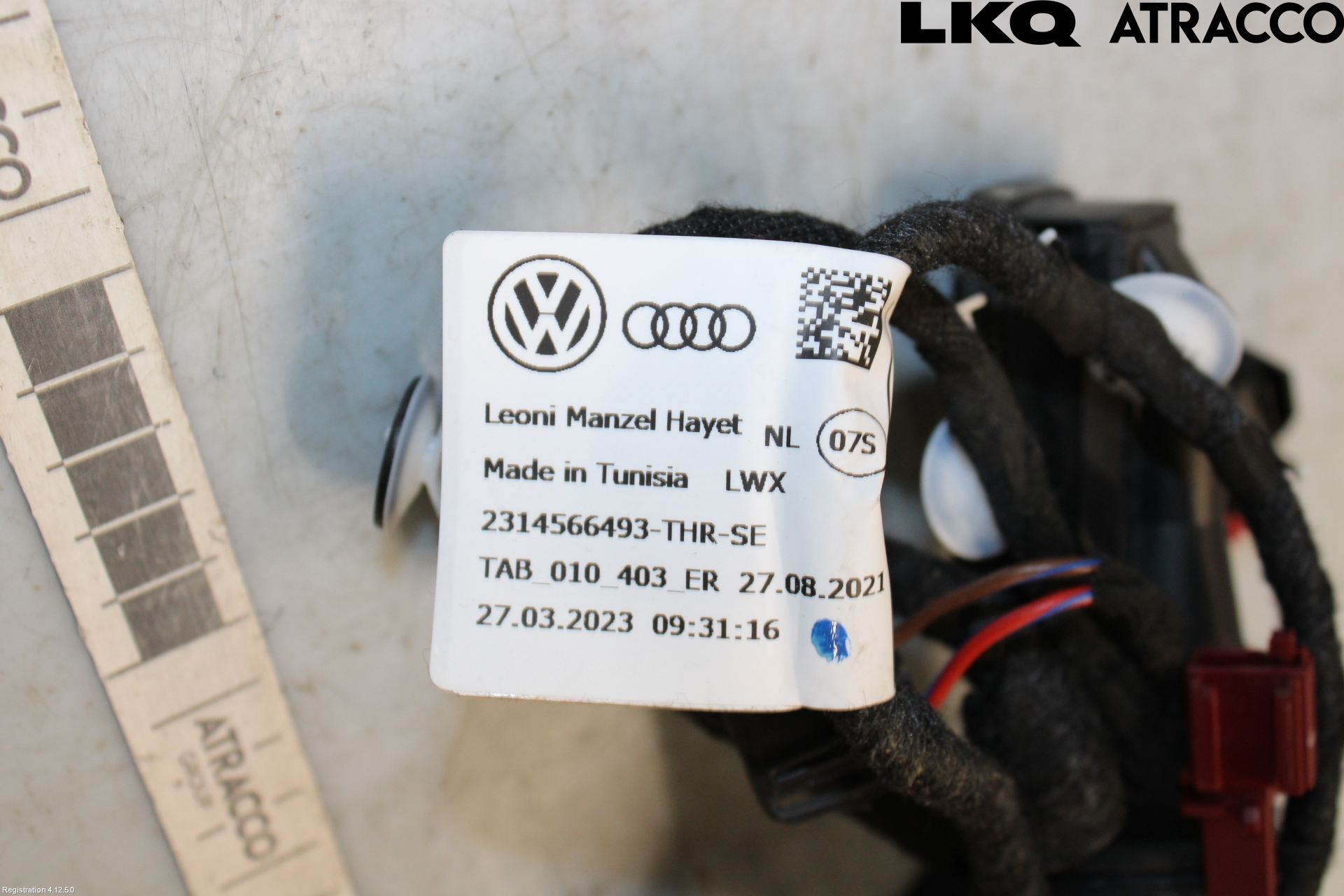 Audi Q4 E-TRON FZ 22- Kabelhärva