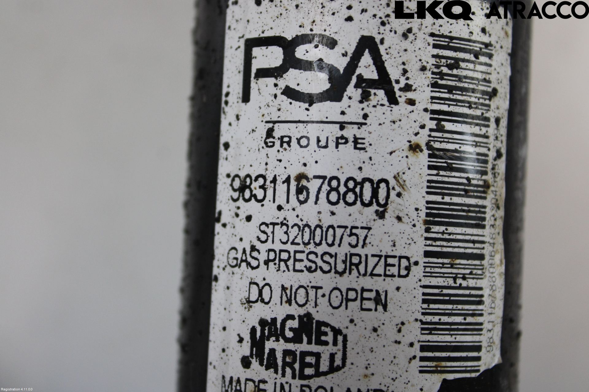 Peugeot 208/E-208 20- Fjäderben Fram Vänster
