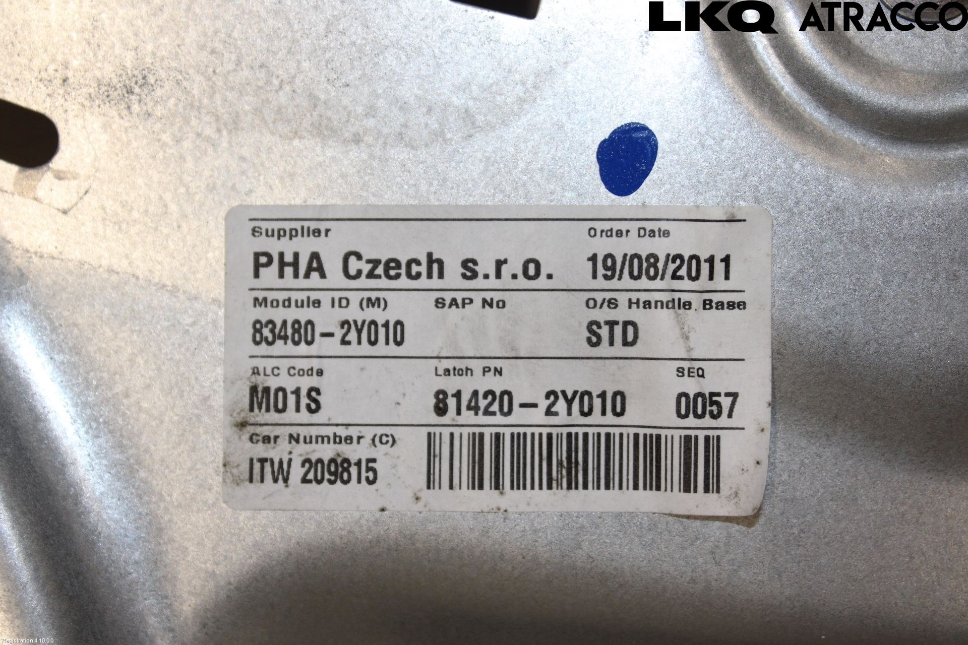 Hyundai ix35 Fönsterhiss El Kompl