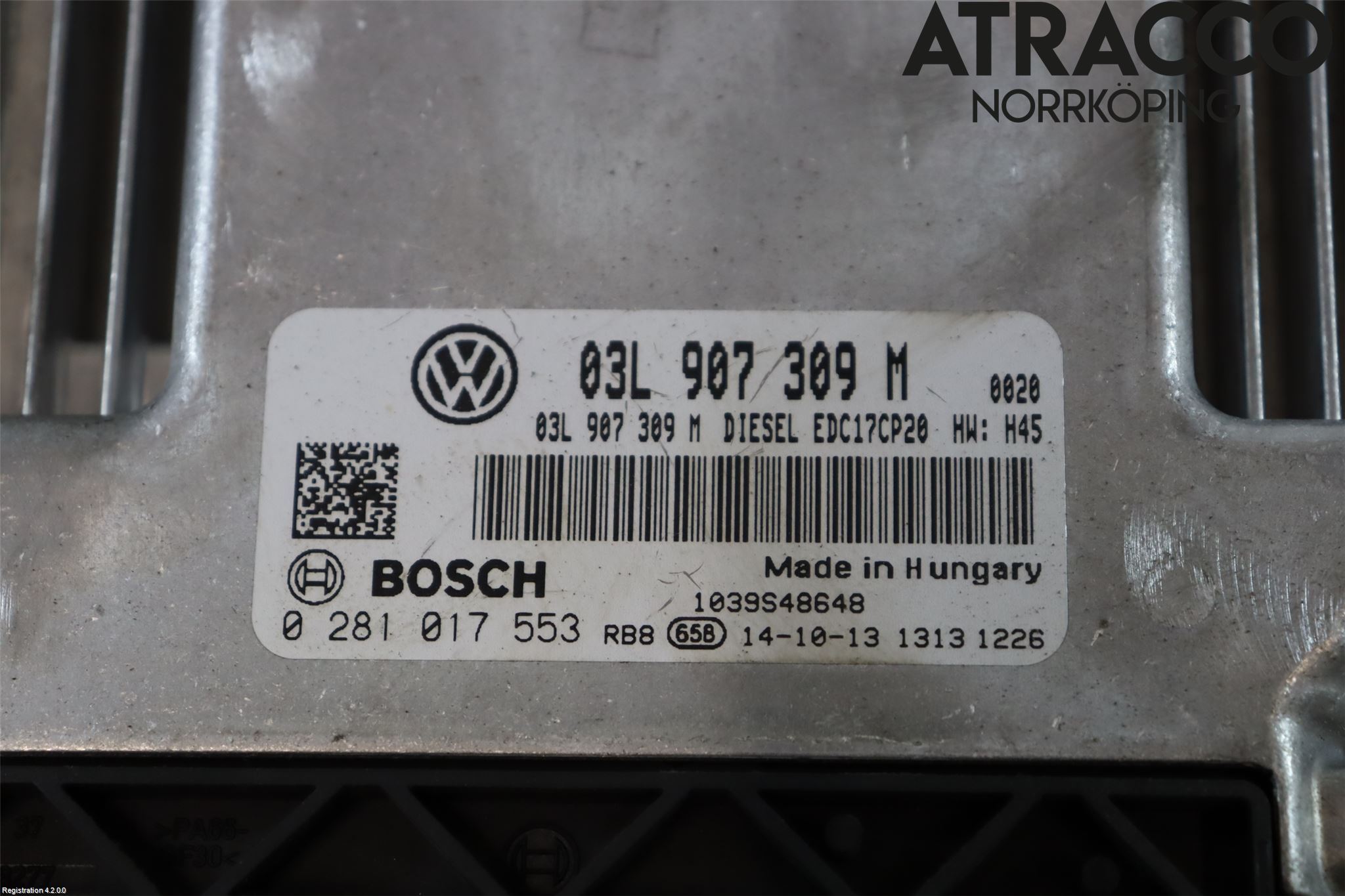 Volkswagen VW TRANSP/CARAVELLE (T5) 04-15 Styrenhet Inspump Diesel