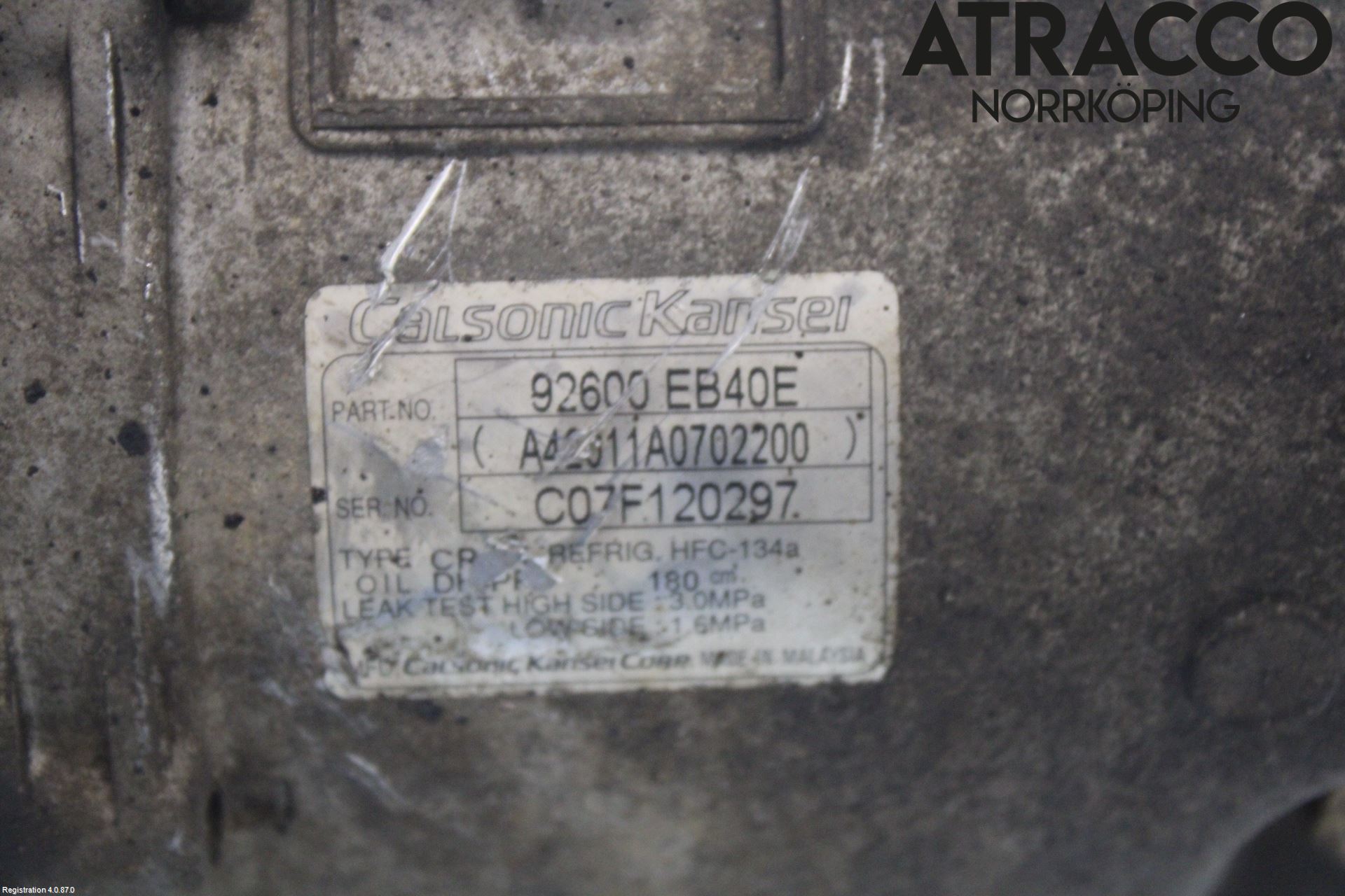 Nissan NAVARA 05-16 Ac Kompressor