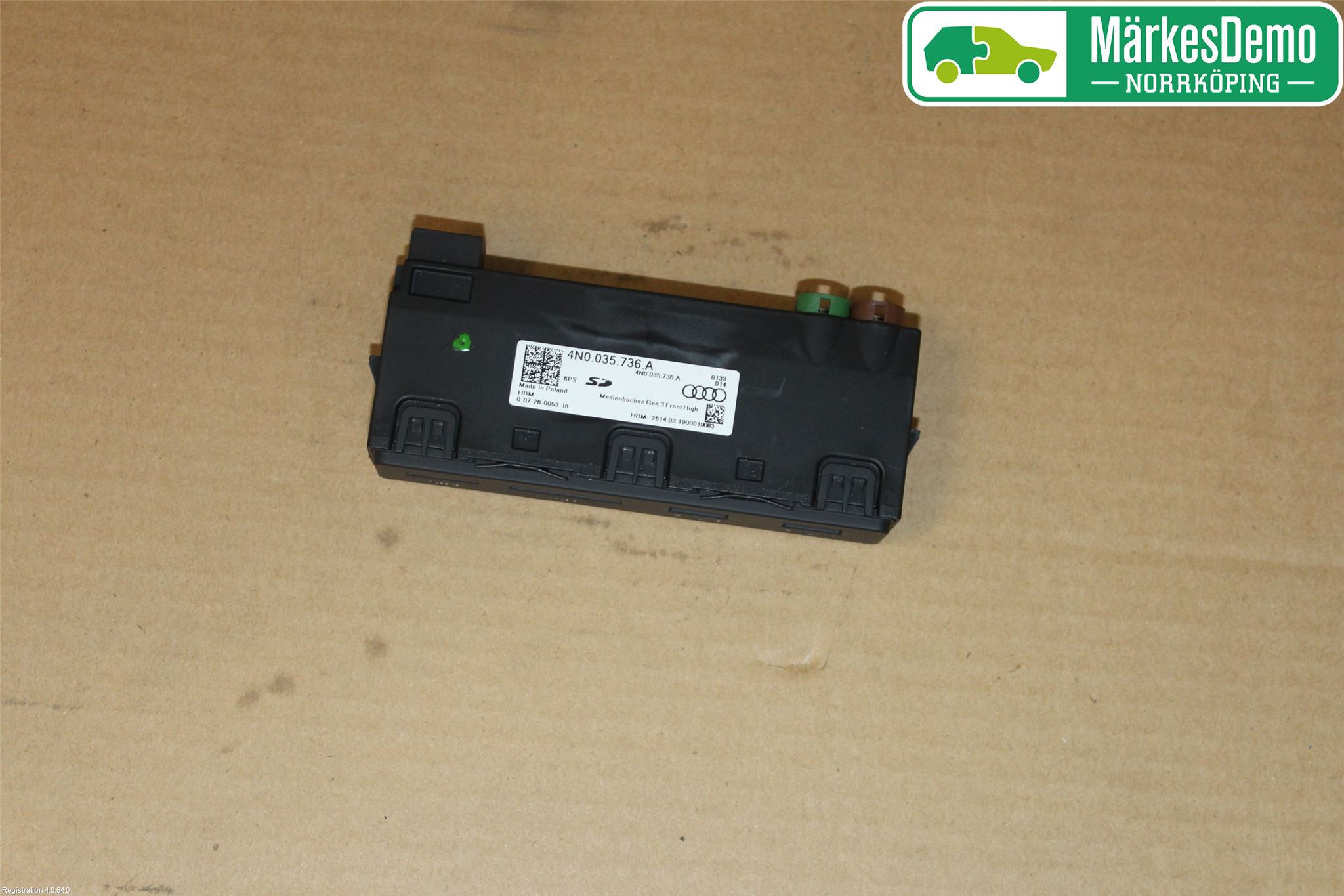 Audi A6 F2/C8 19- Usb Connection