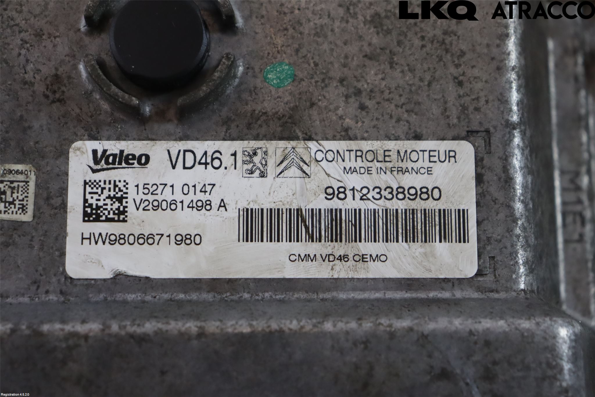 Citroen C4 PICASSO 14-18 Styrenhet Insprut Bensin