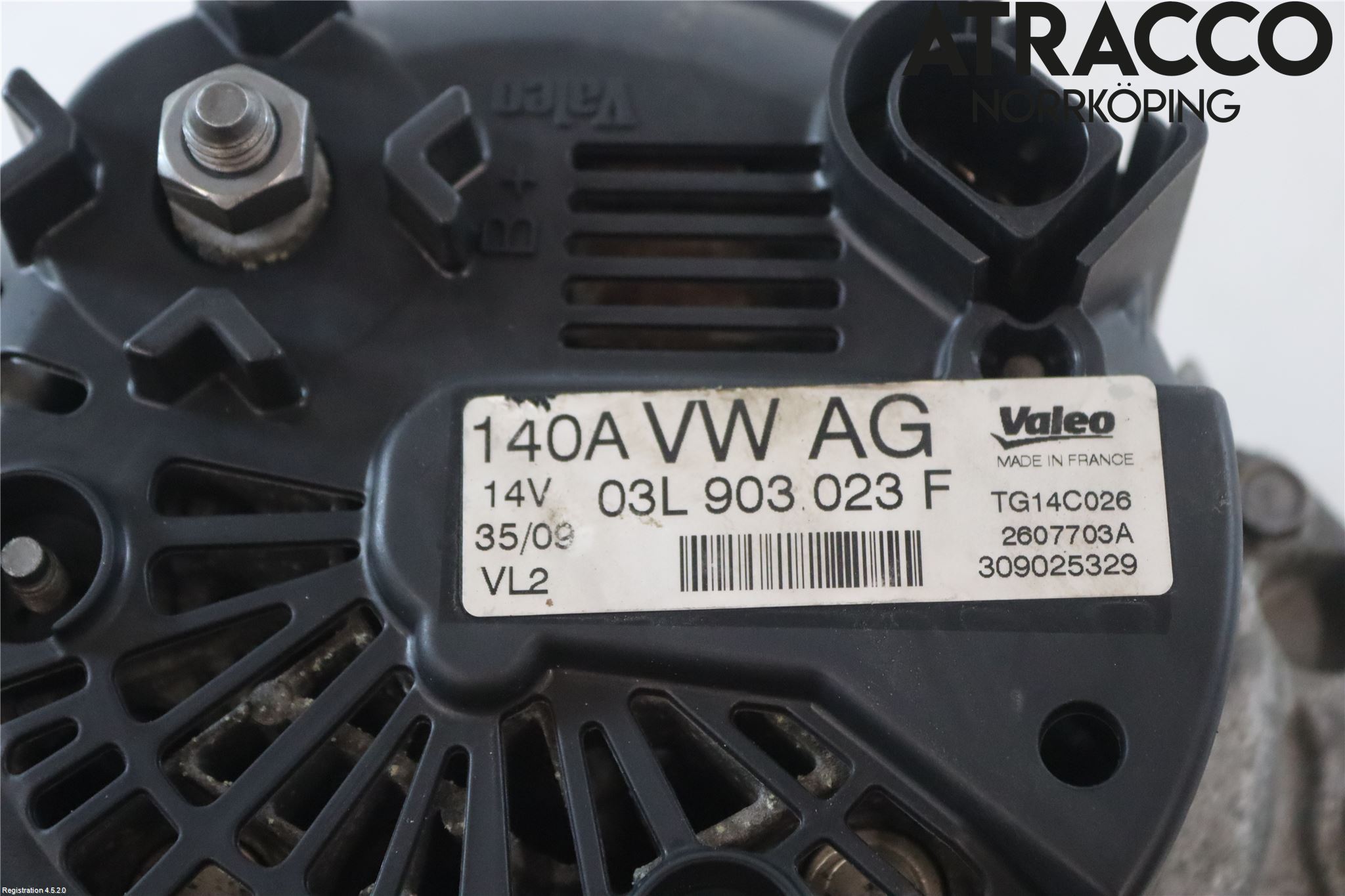 Volkswagen VW GOLF PLUS/CROSS GOLF 04-14 Generator
