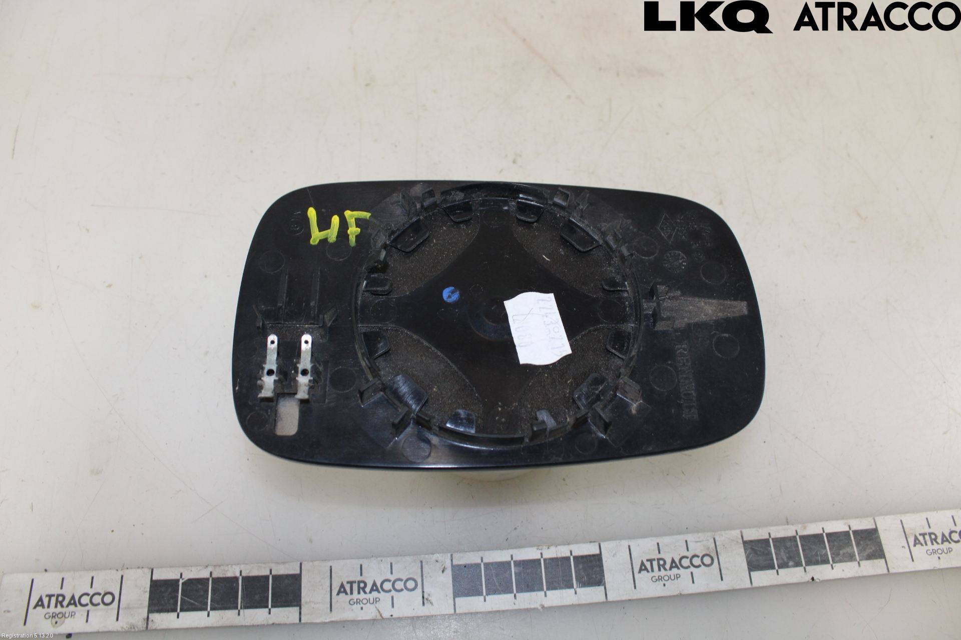 Renault CLIO III  06-09 Spegelglas Hö