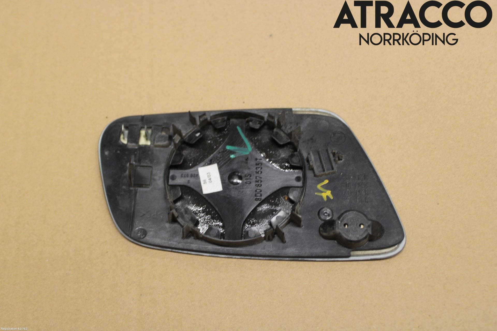 Audi A3/S3     96-03 Spegelglas Vä