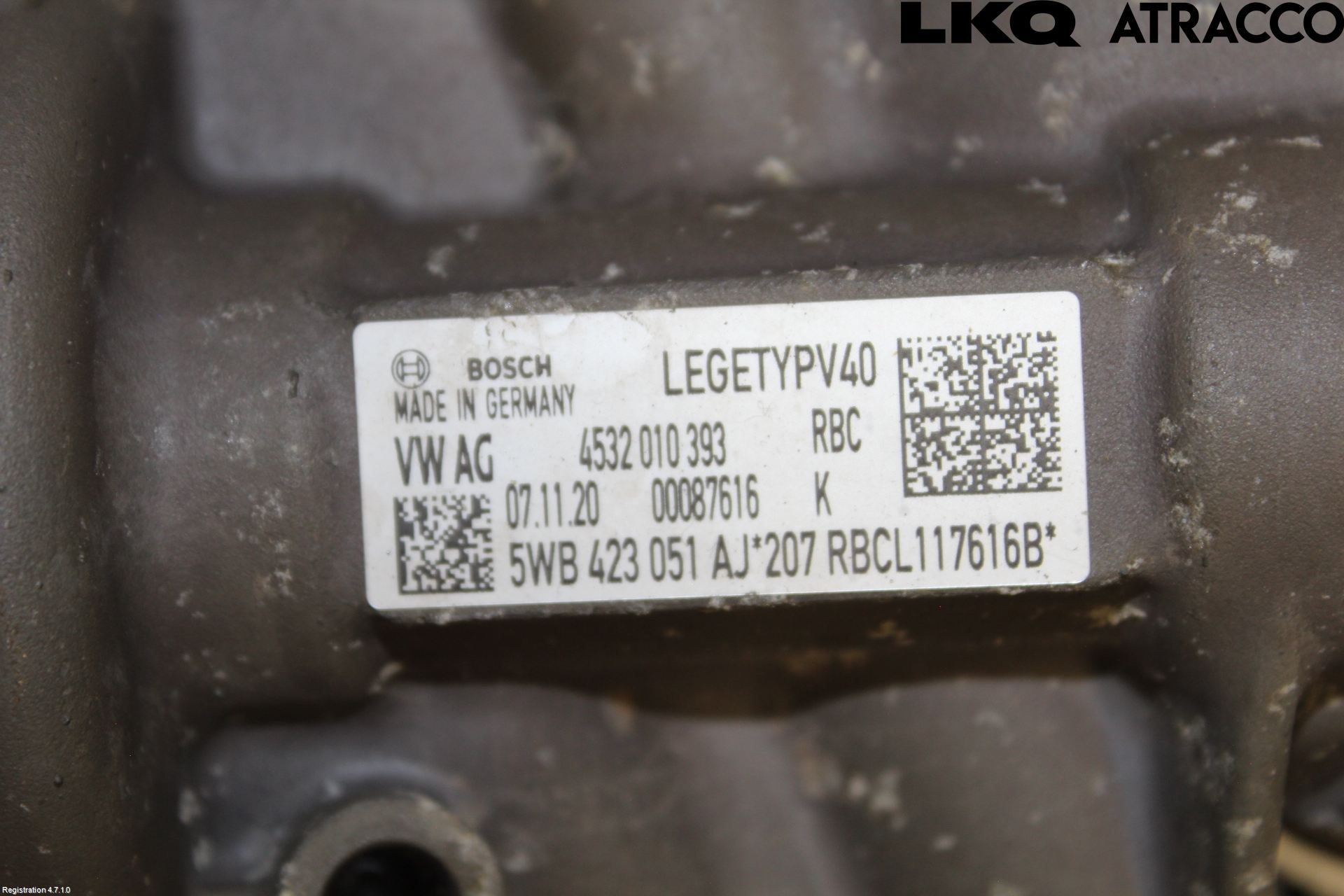 Volkswagen VW GOLF / E-GOLF VIII 20- Styrväxel-Snäcka Elektrisk