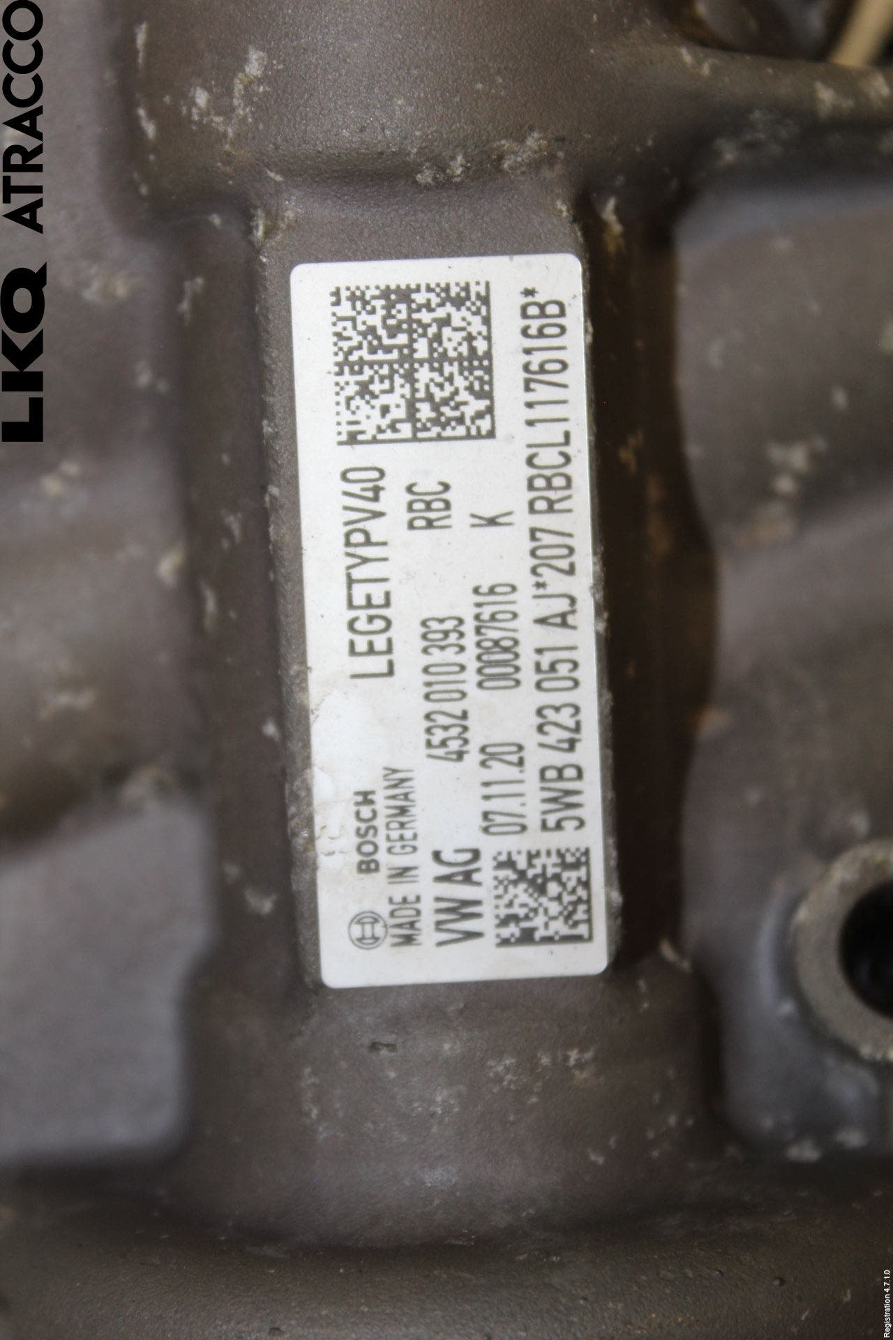 Volkswagen VW GOLF / E-GOLF VIII 20- Styrväxel-Snäcka Elektrisk