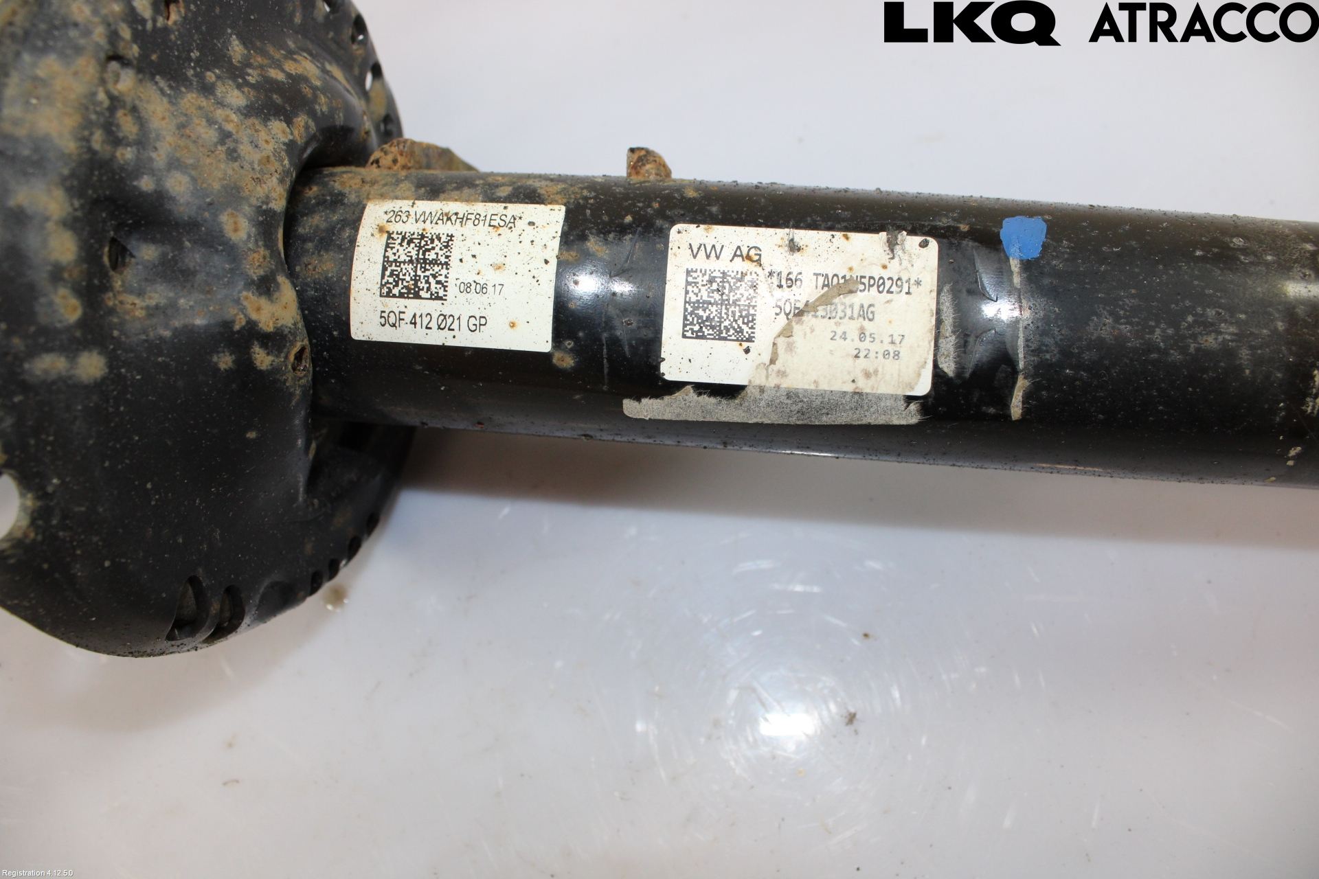 Volkswagen VW TIGUAN 16-24 Fjäderben Fram Vänster